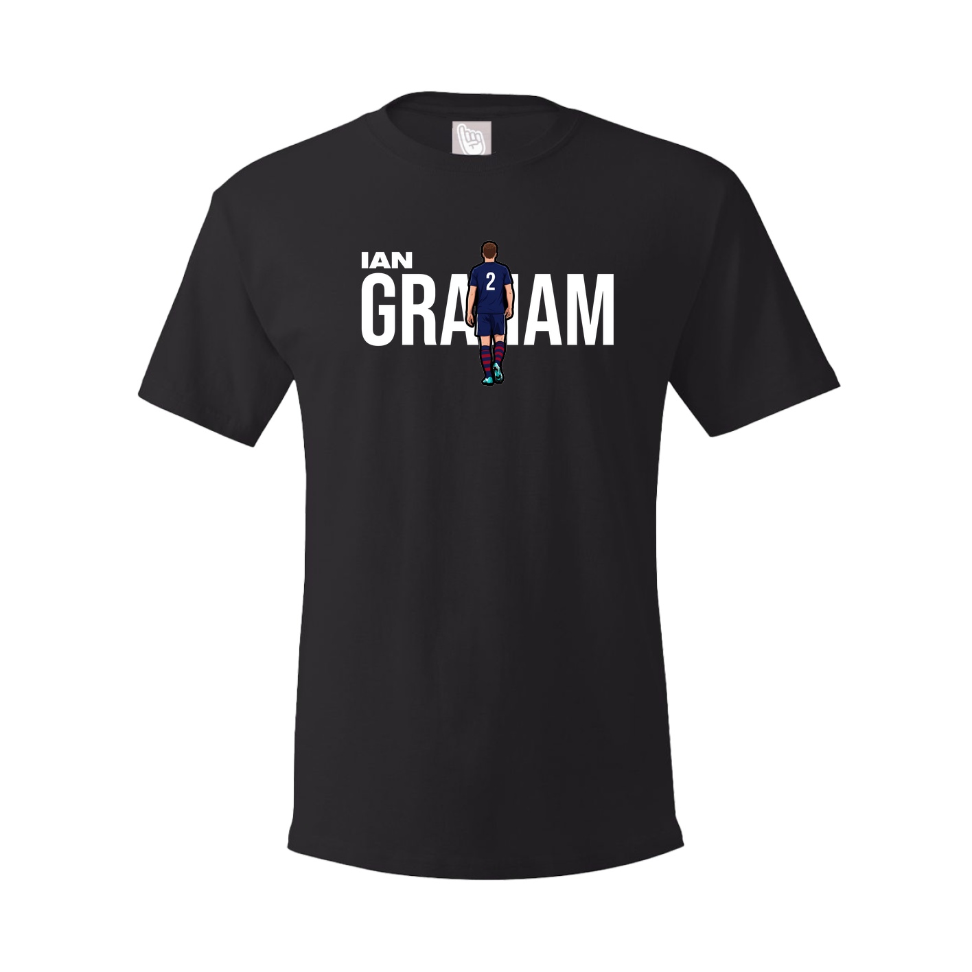 Tee — Player Name in Black