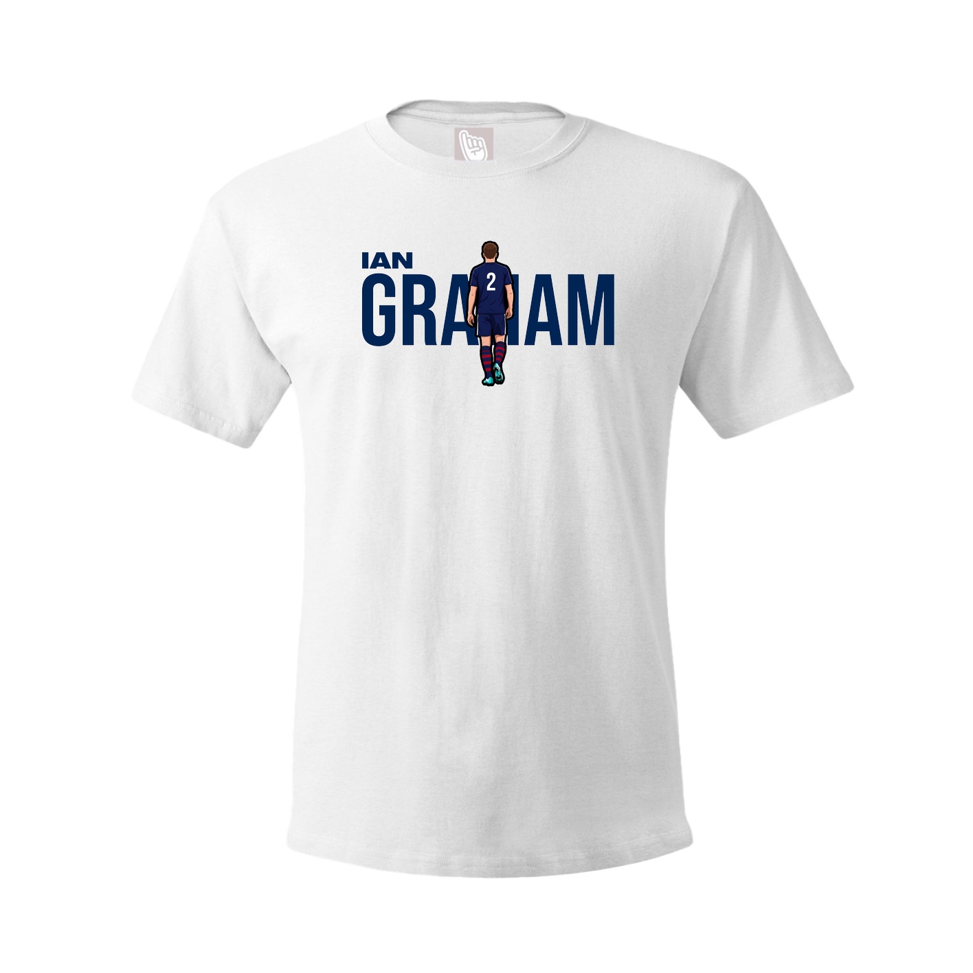 Youth Tee — Player Name in White
