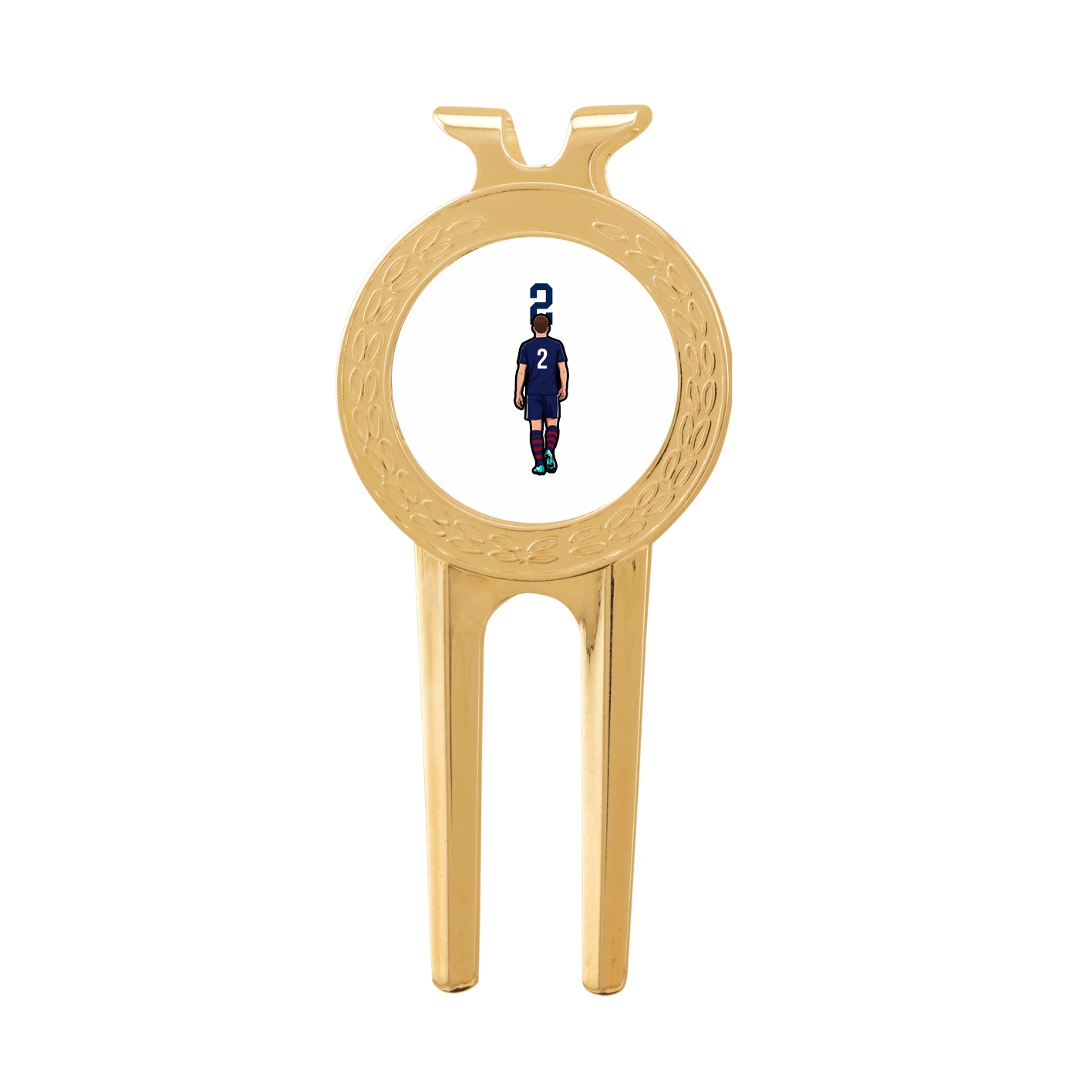 Divot Tool with Ball Marker — Number Top in Classic
