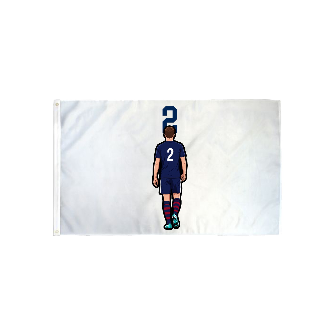 3x5 Flag — Number Top in Classic