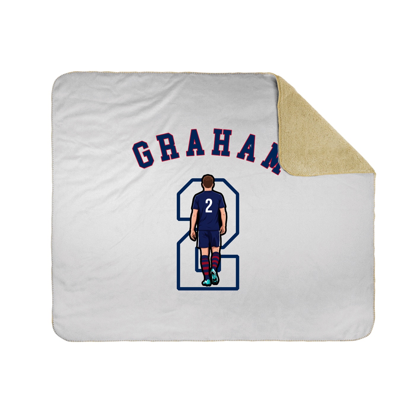 Throw Blanket — Shirsey Arch in White