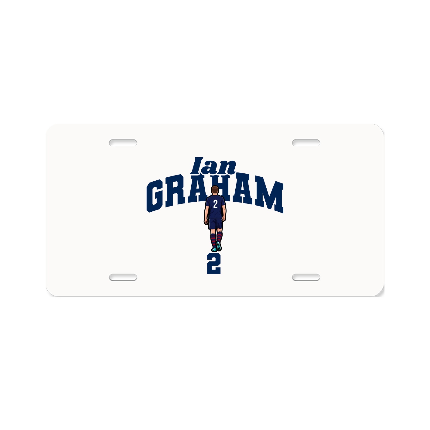 License Plate — Signature Arch in Classic
