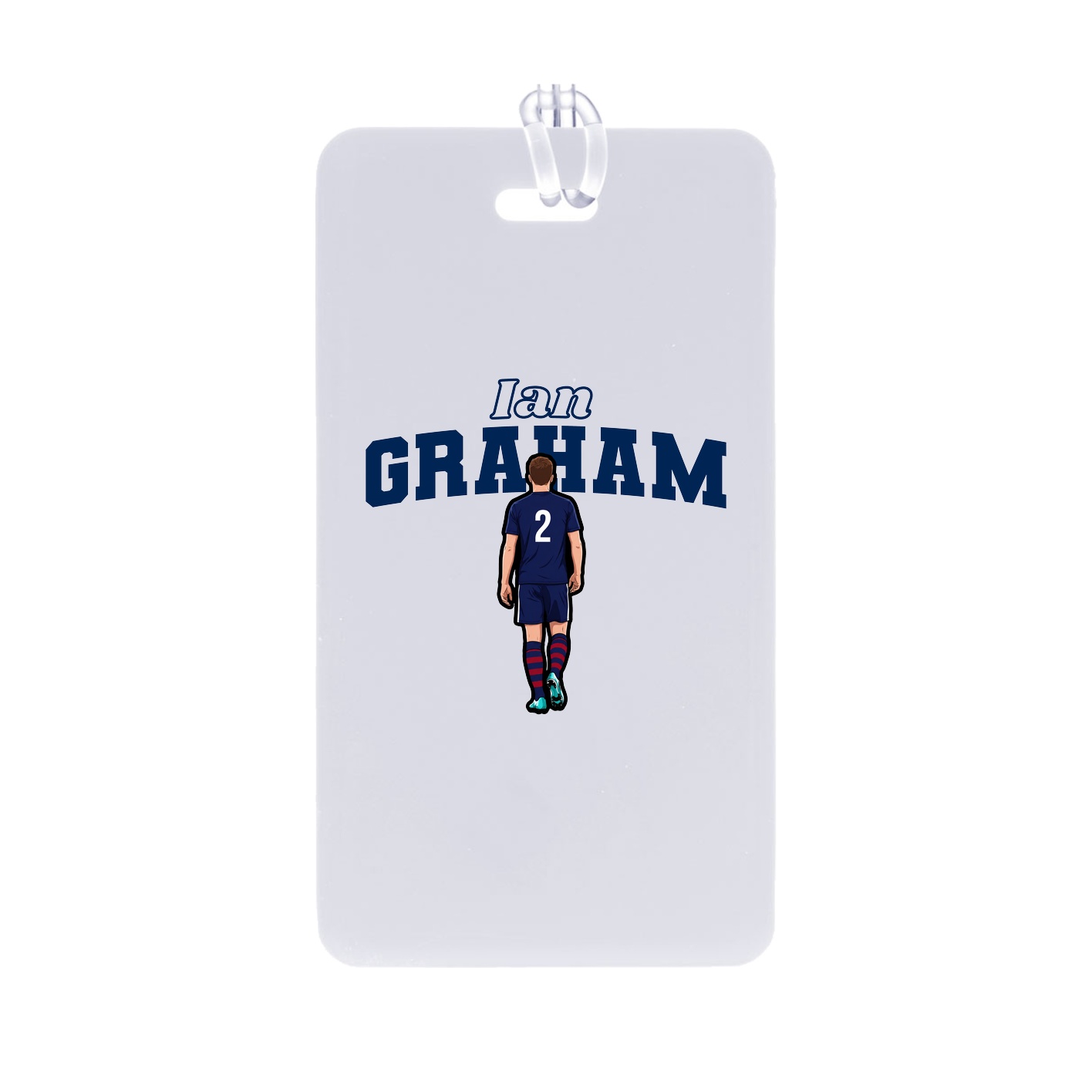 Bag Tag — Name Arch in Classic