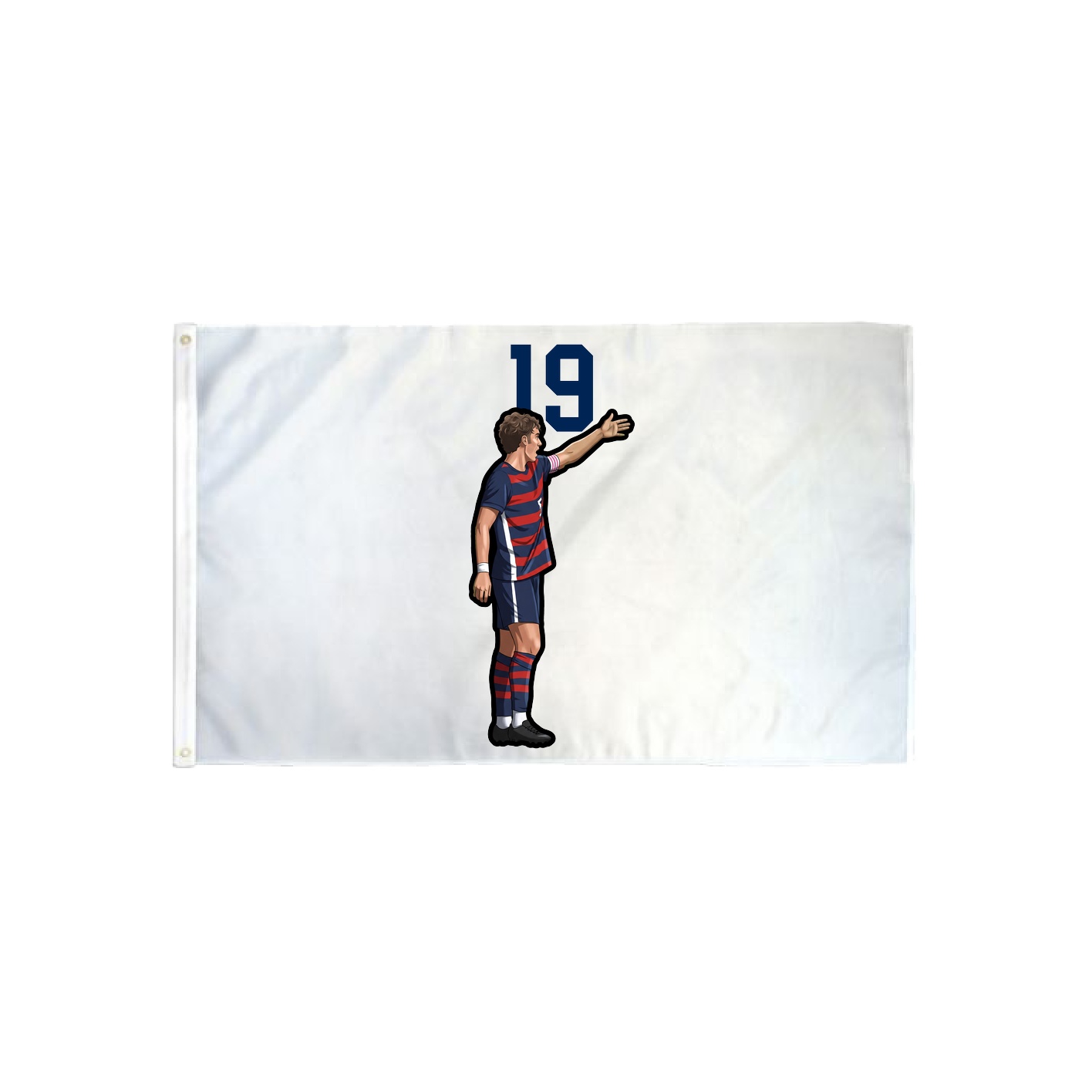 3x5 Flag — Number Top in Classic