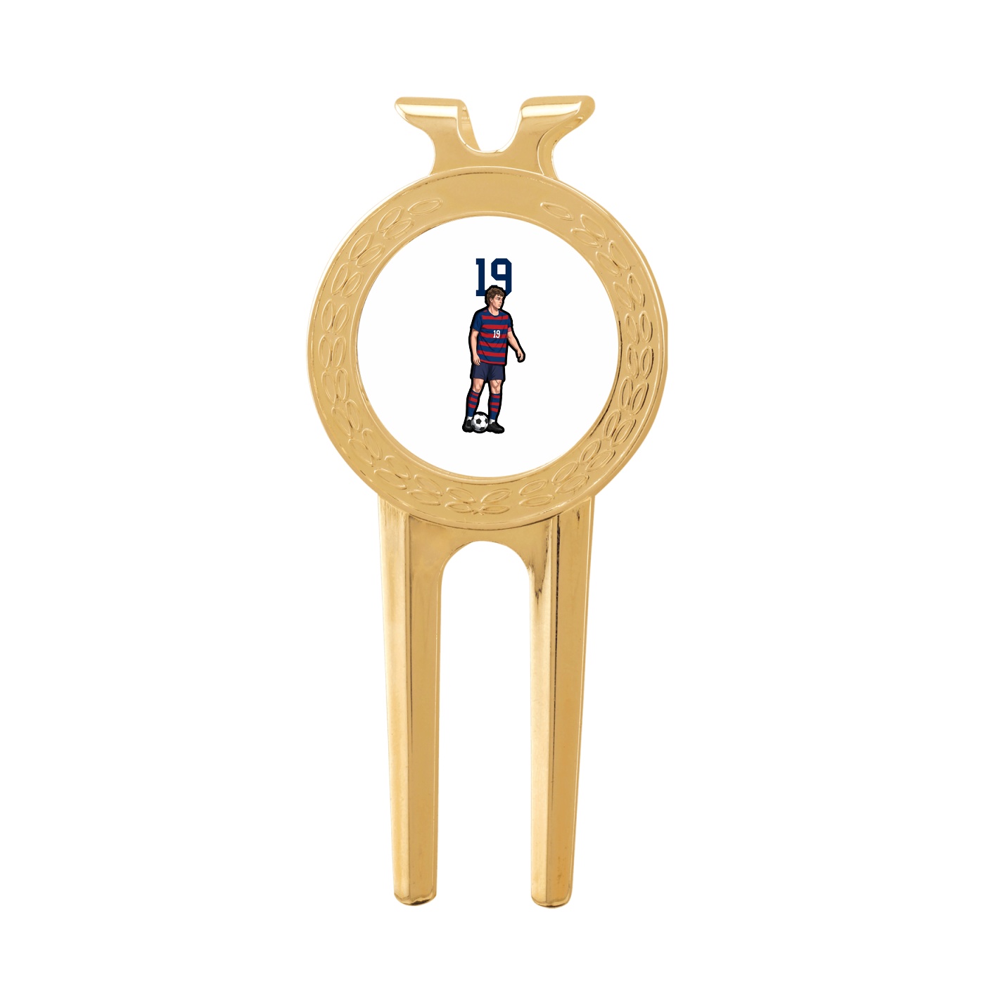 Divot Tool with Ball Marker — Number Top in Classic