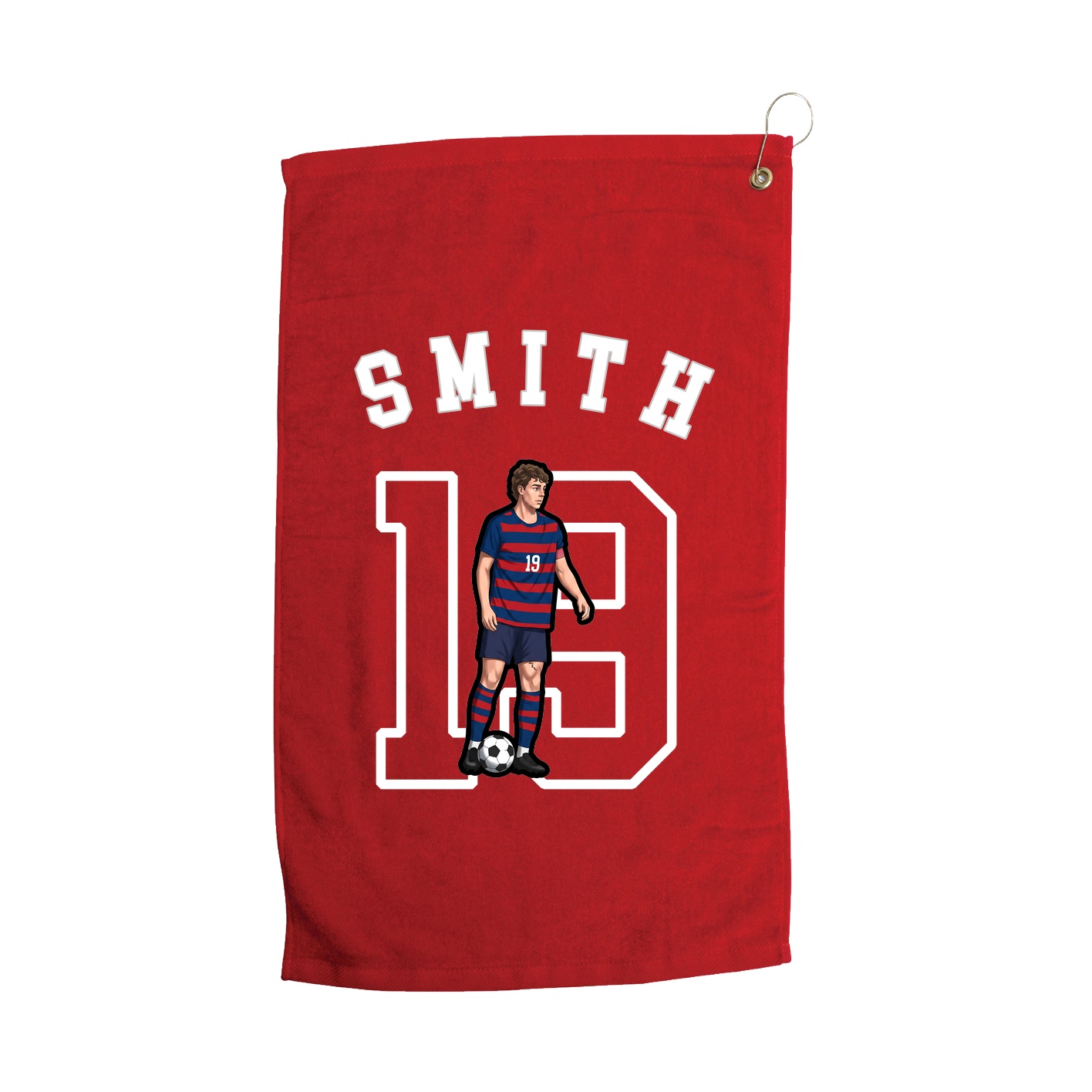 Golf Towel — Shirsey Arch in Red