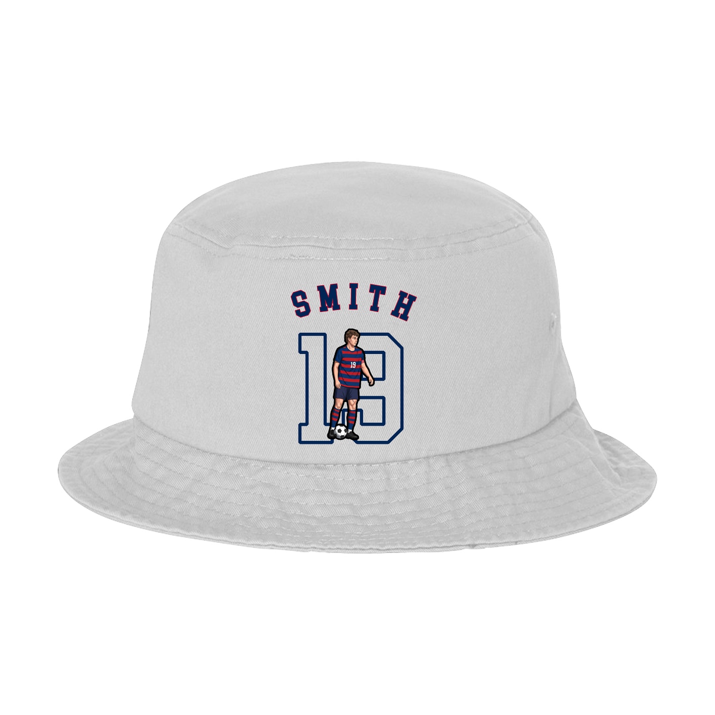 Bucket Cap — Shirsey Arch in White