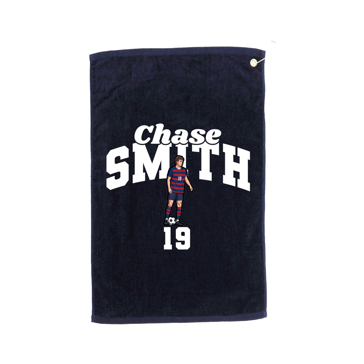 Golf Towel — Signature Arch in Navy