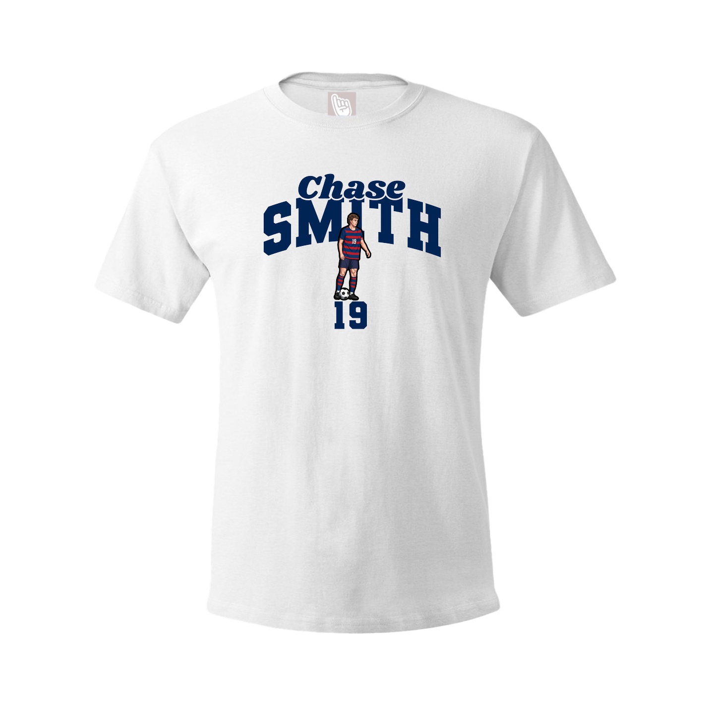 Youth Tee — Signature Arch in White
