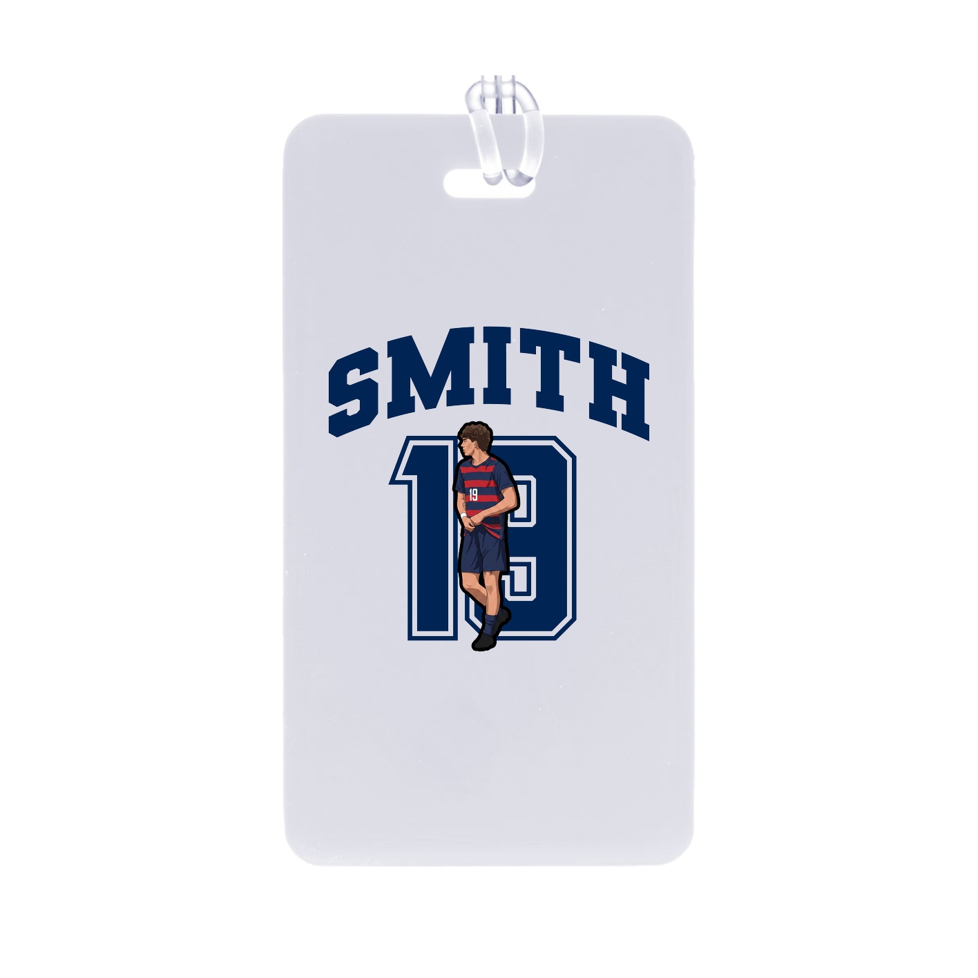 Bag Tag — Number in Classic