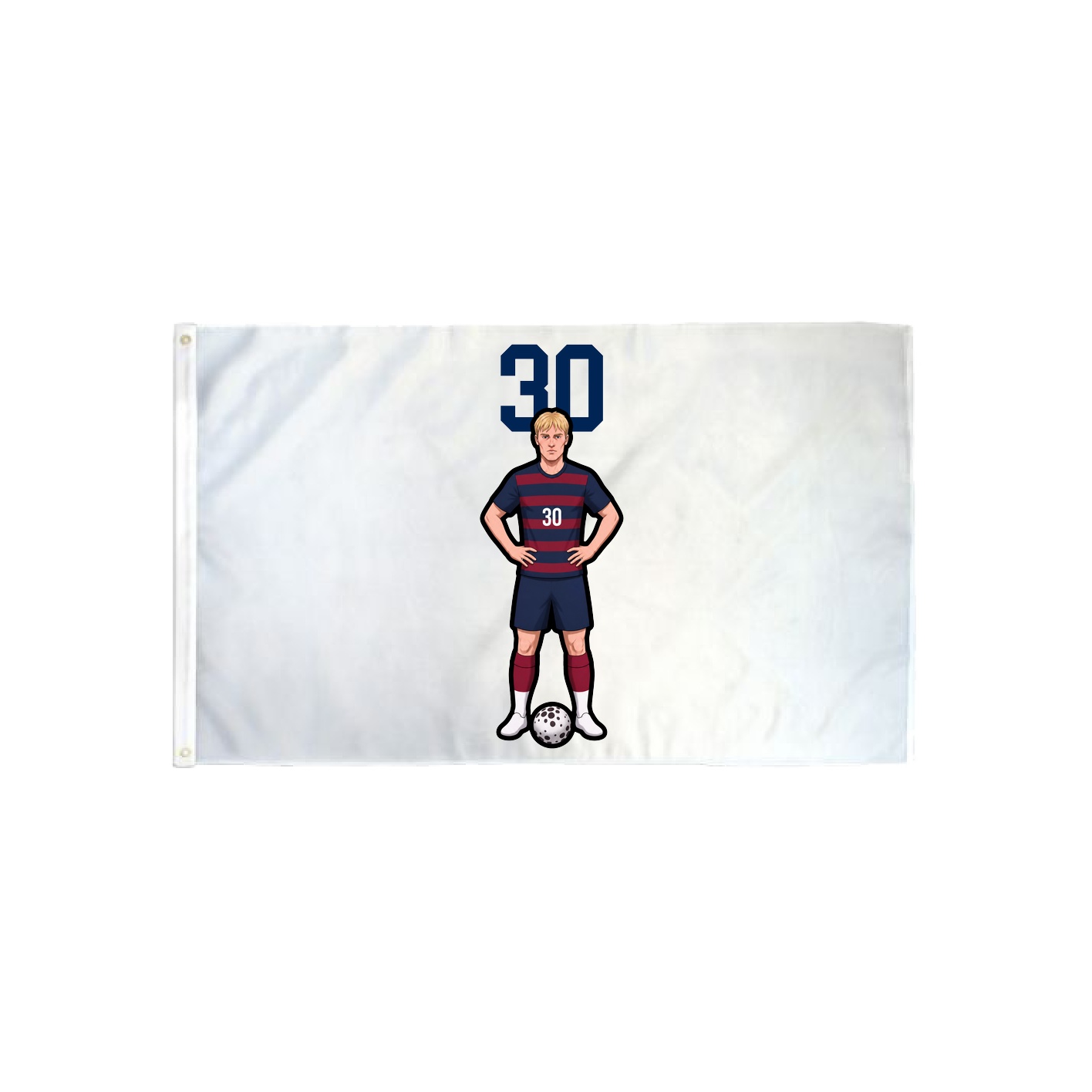 3x5 Flag — Number Top in Classic
