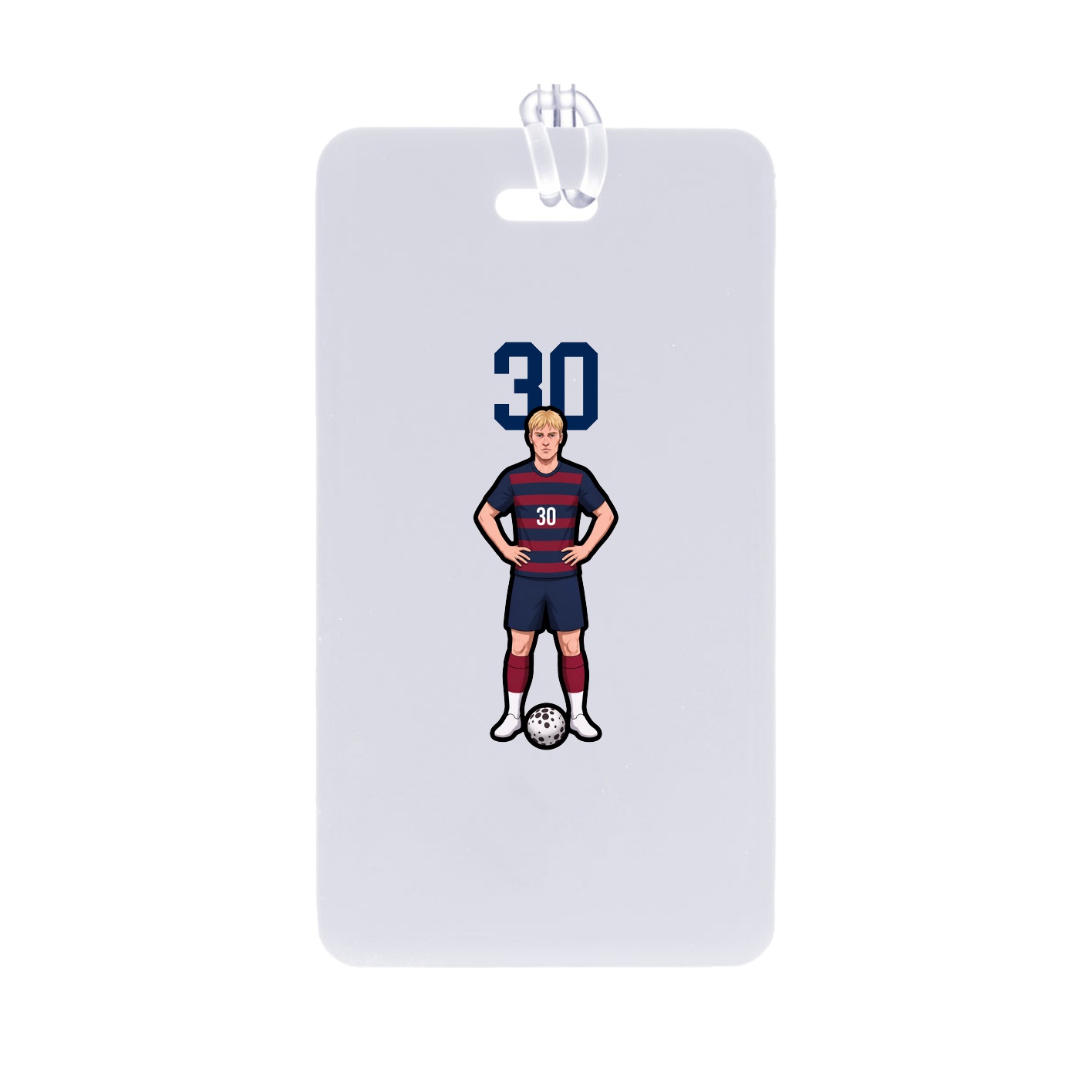 Bag Tag — Number Top in Classic