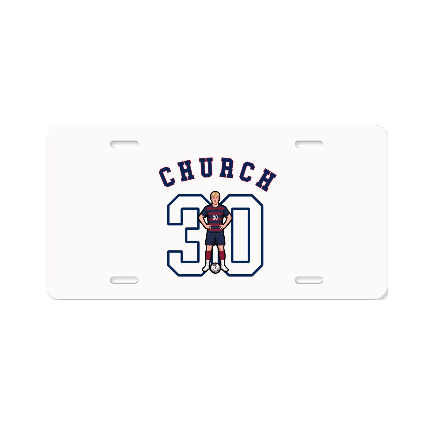 License Plate — Shirsey Arch in Classic