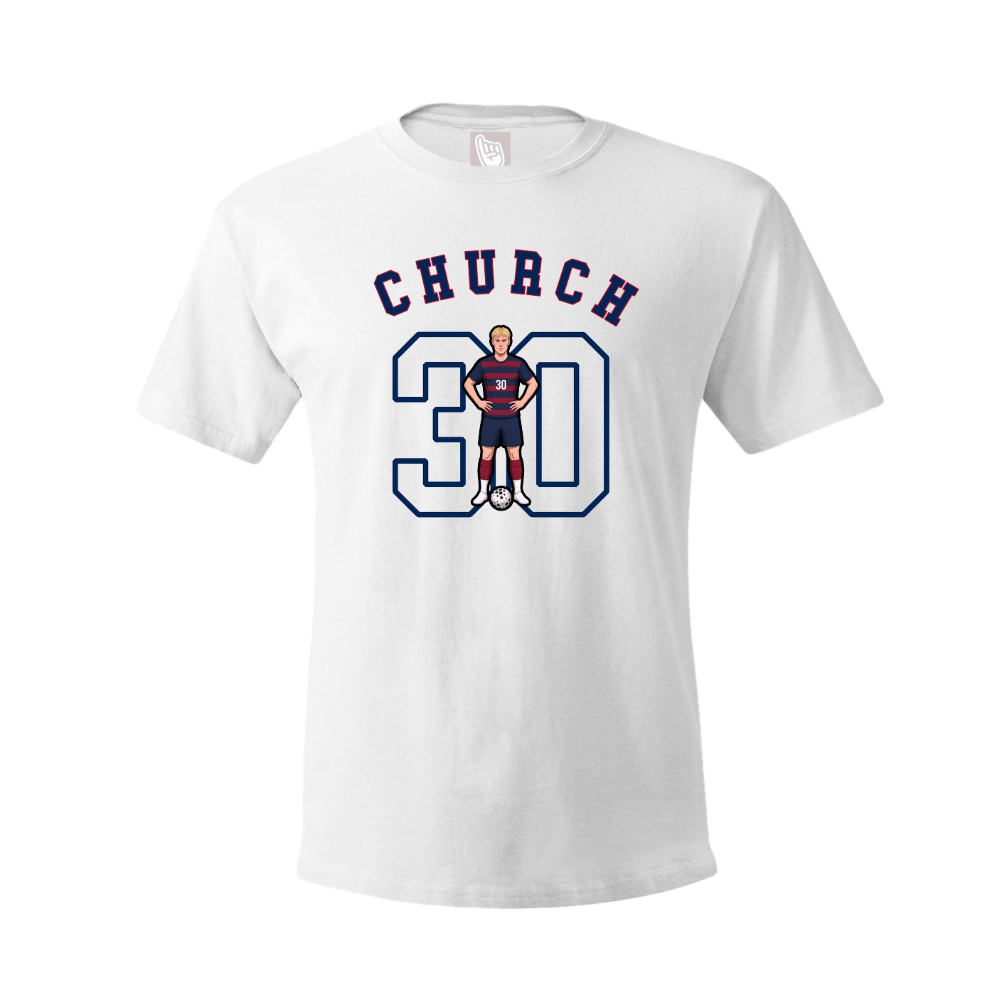 Youth Tee — Shirsey Arch in White