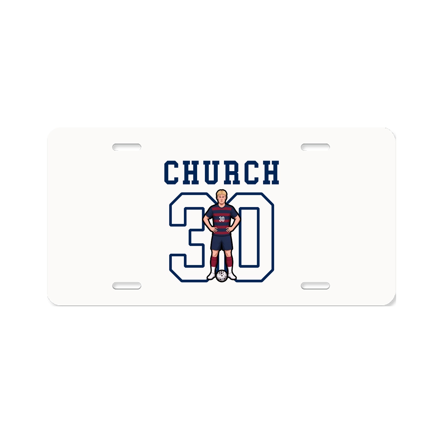 License Plate — Shirsey in Classic
