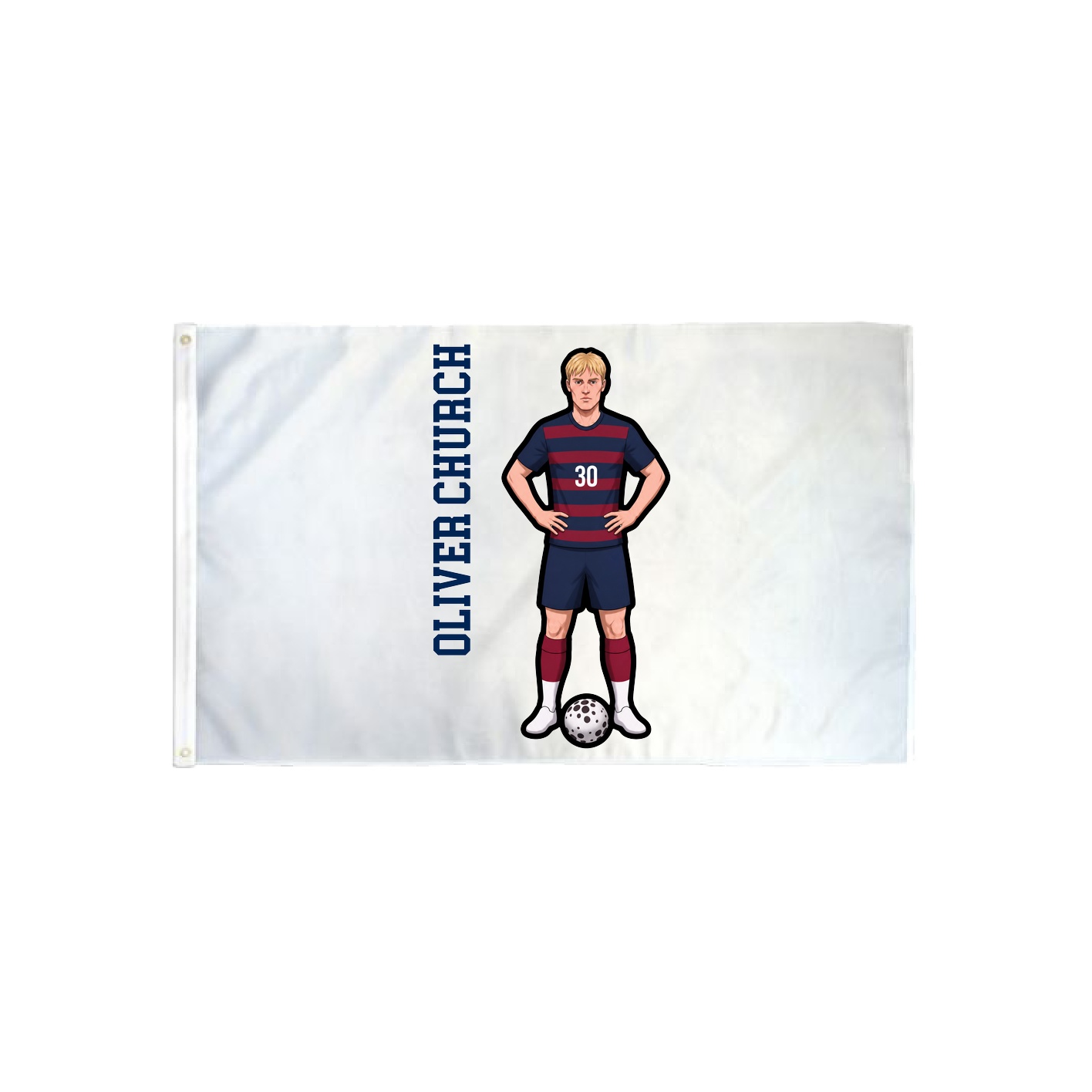 3x5 Flag — Name Vertical in Classic