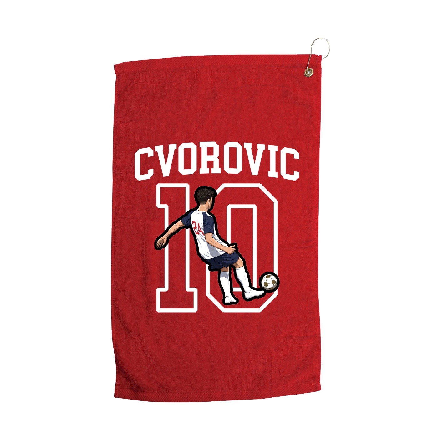 Golf Towel — Shirsey in Red