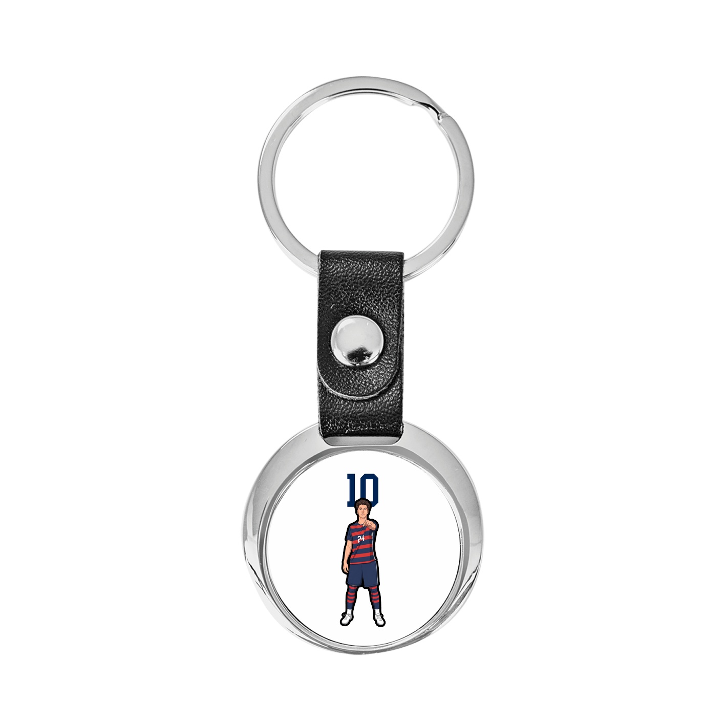 Key Chain — Number Top in Classic