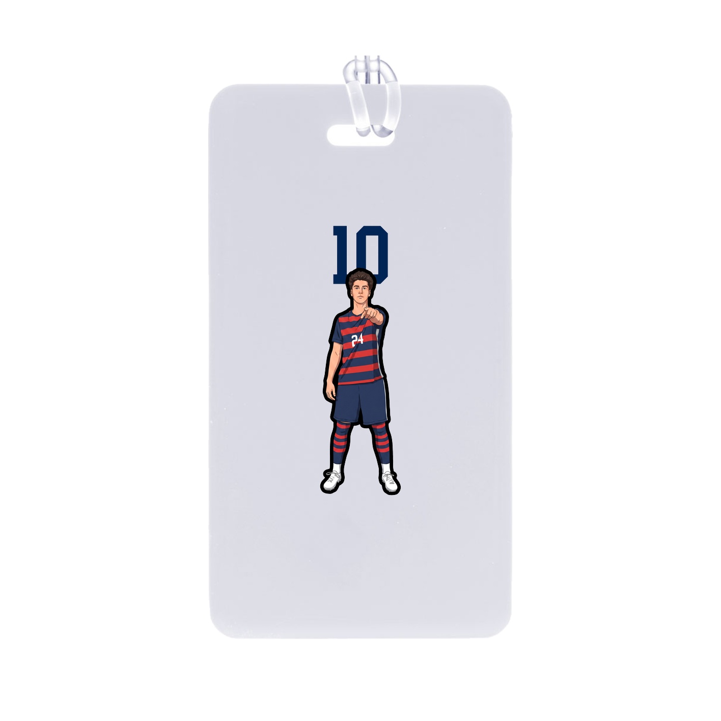 Bag Tag — Number Top in Classic