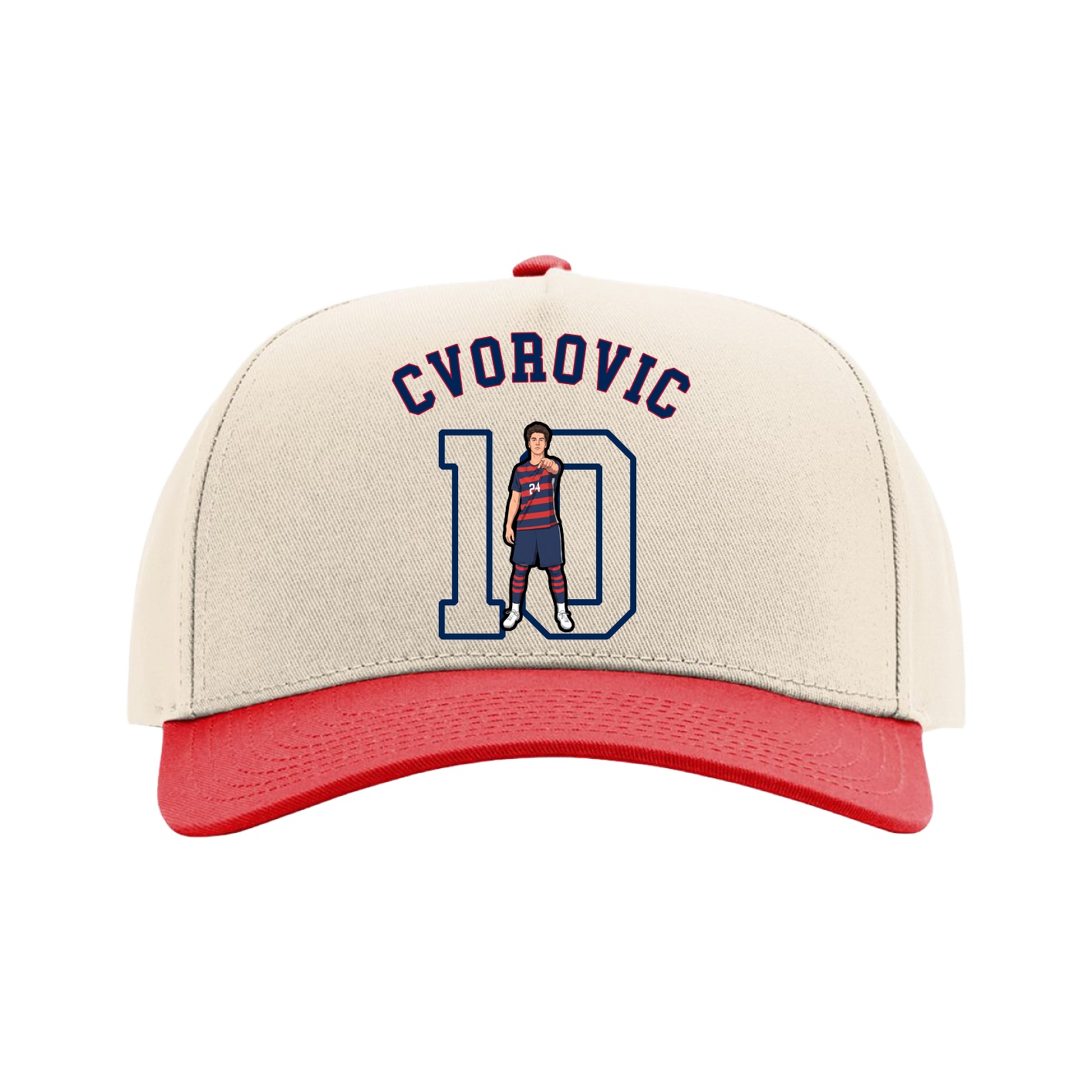 Full Fabric Five-Panel Champ Cap