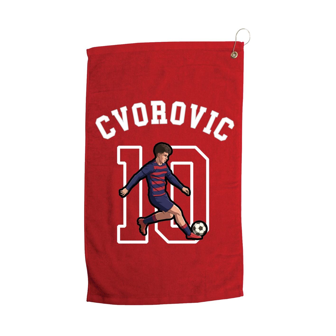 Golf Towel — Shirsey Arch in Red