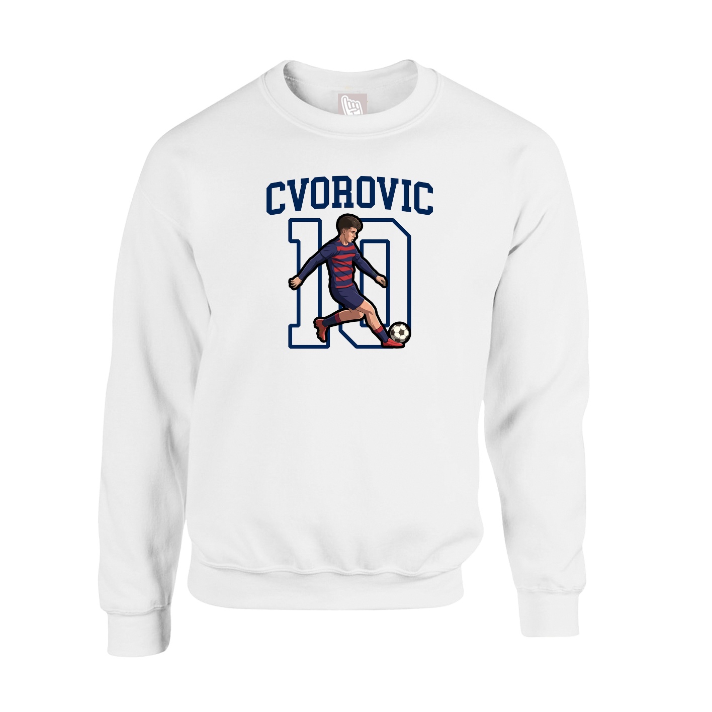 Fleece Crew — Shirsey in White