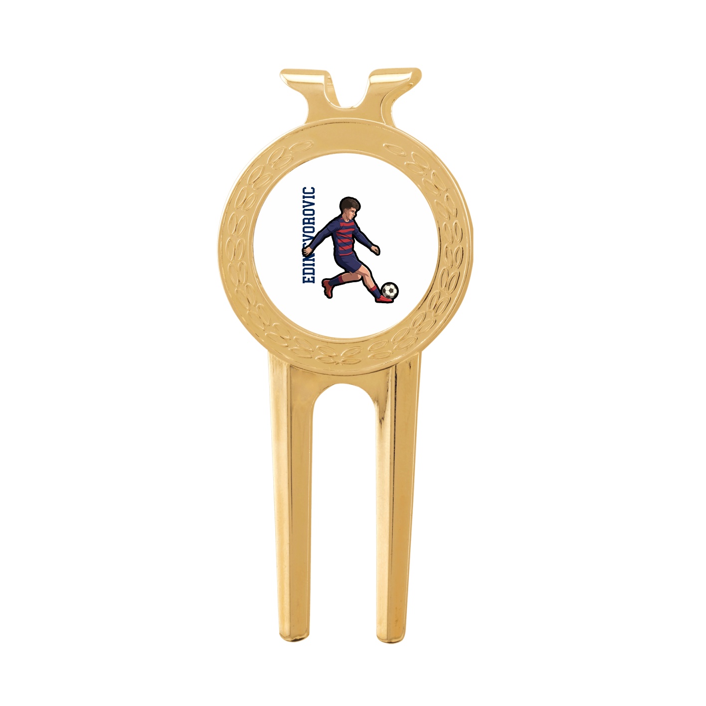 Divot Tool with Ball Marker — Name Vertical in Classic
