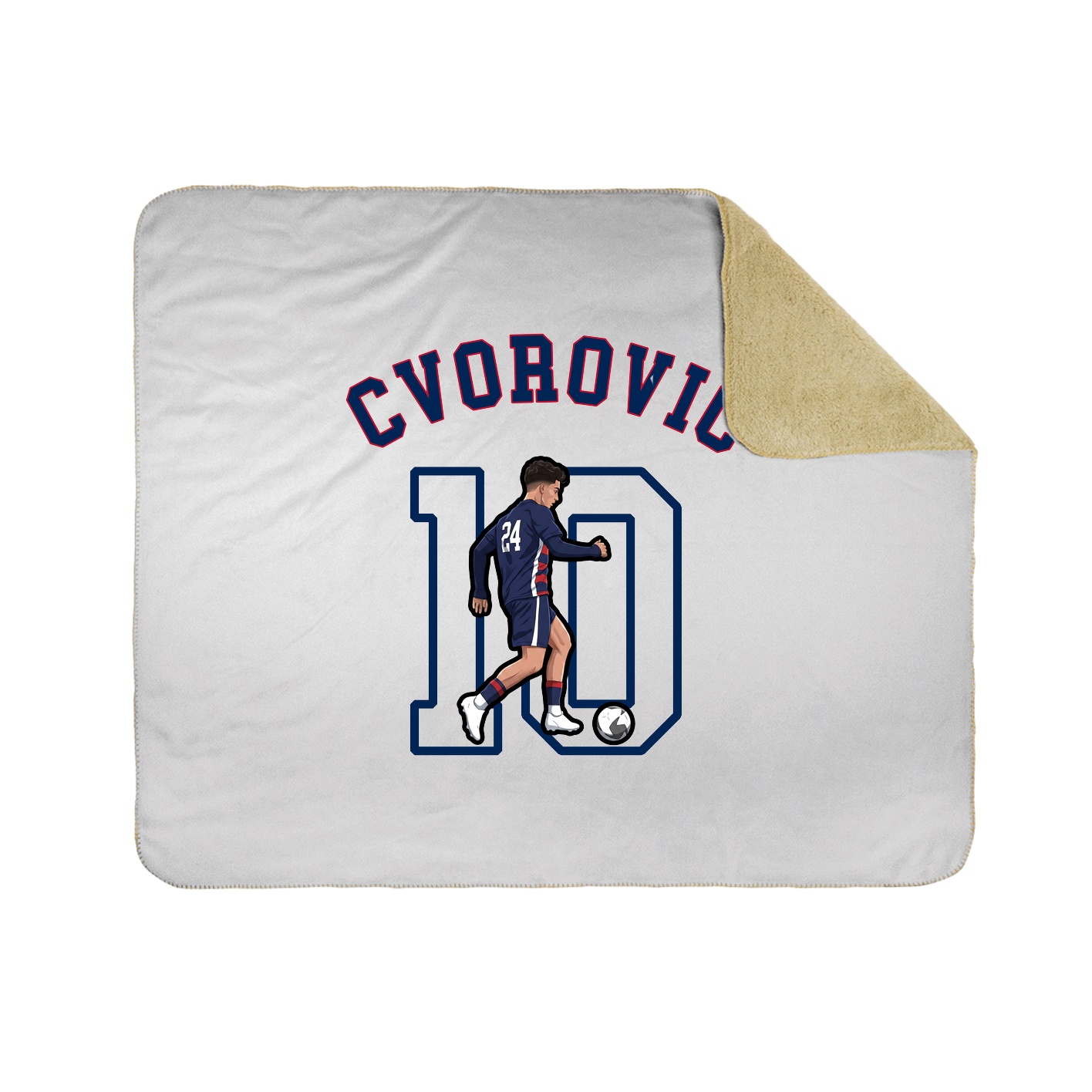 Throw Blanket — Shirsey Arch in White