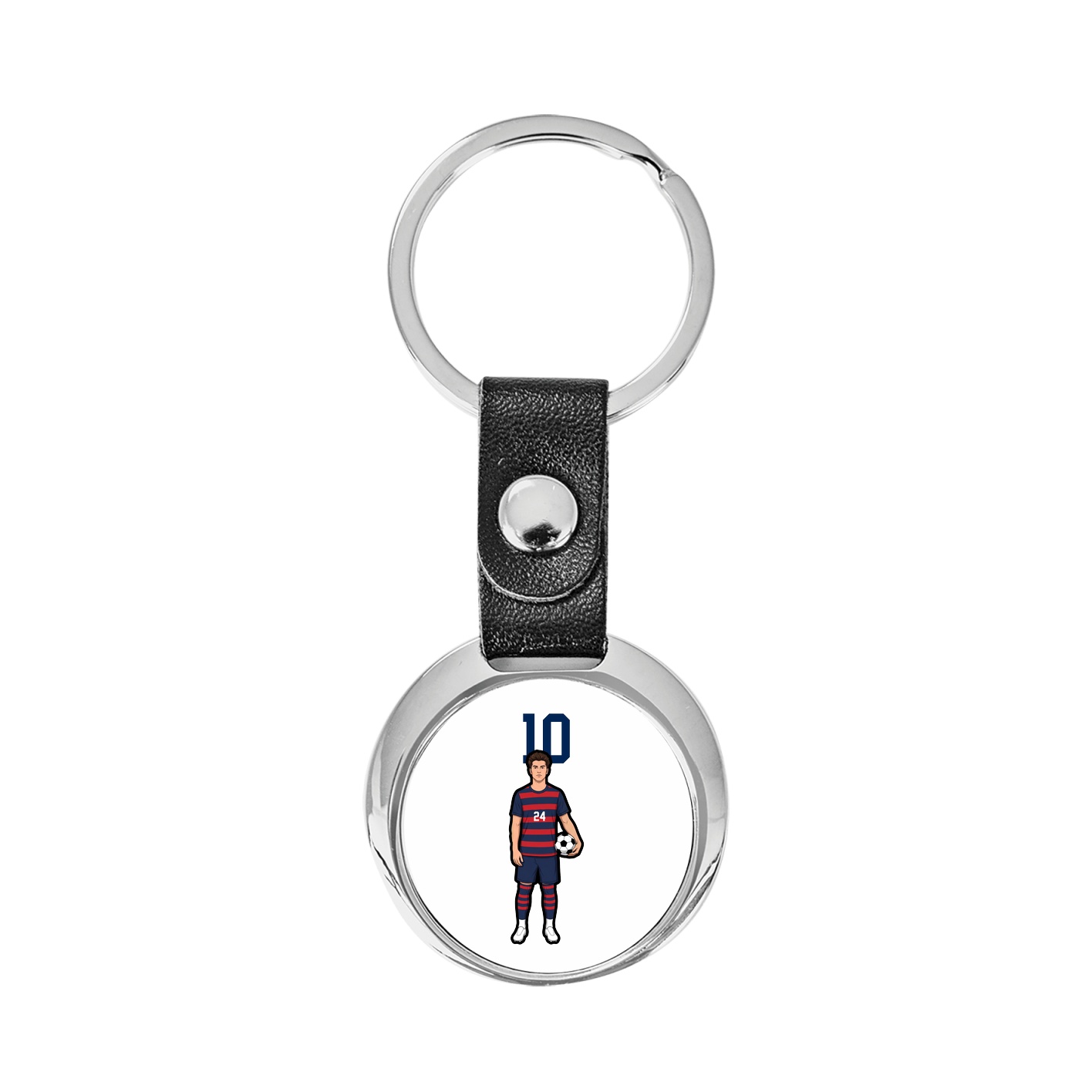 Key Chain — Number Top in Classic