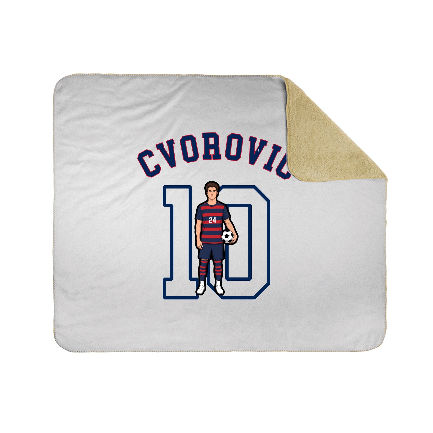 Throw Blanket — Shirsey Arch in White