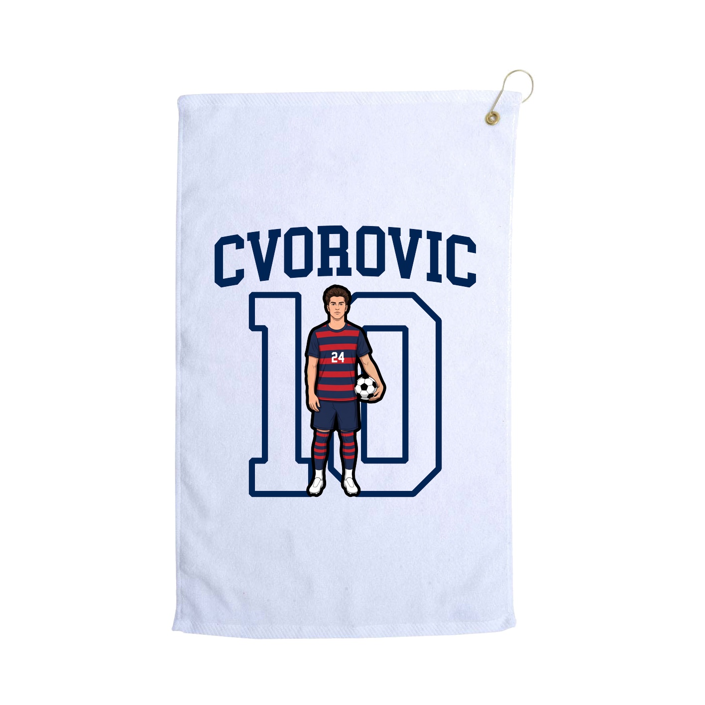Golf Towel — Shirsey in White