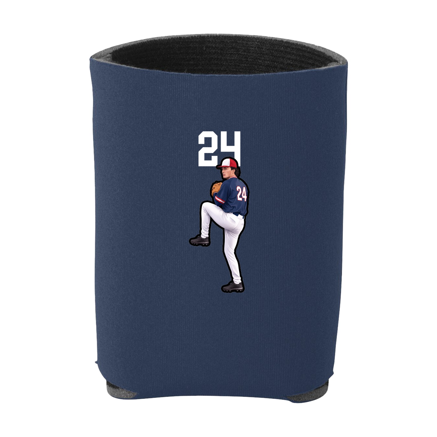 Can Holder — Number Top in Navy