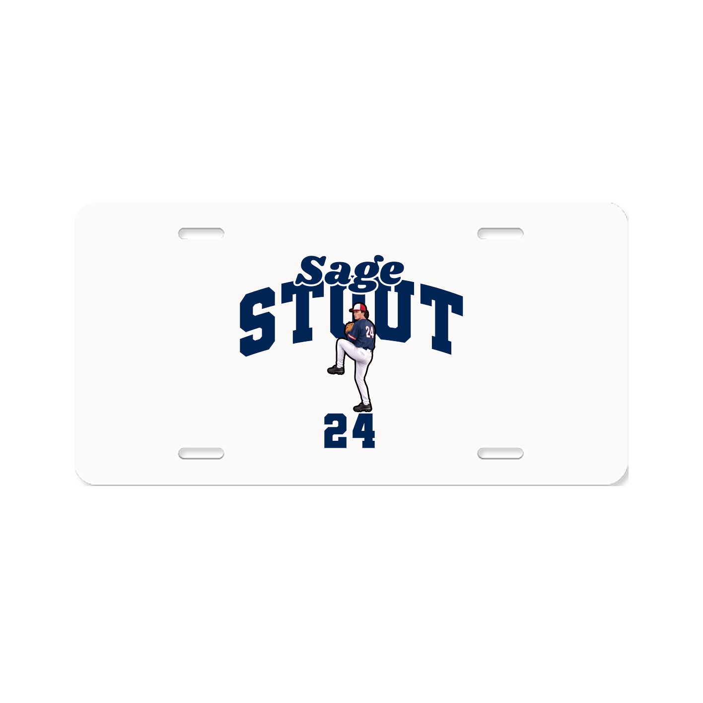 License Plate — Signature Arch in Classic