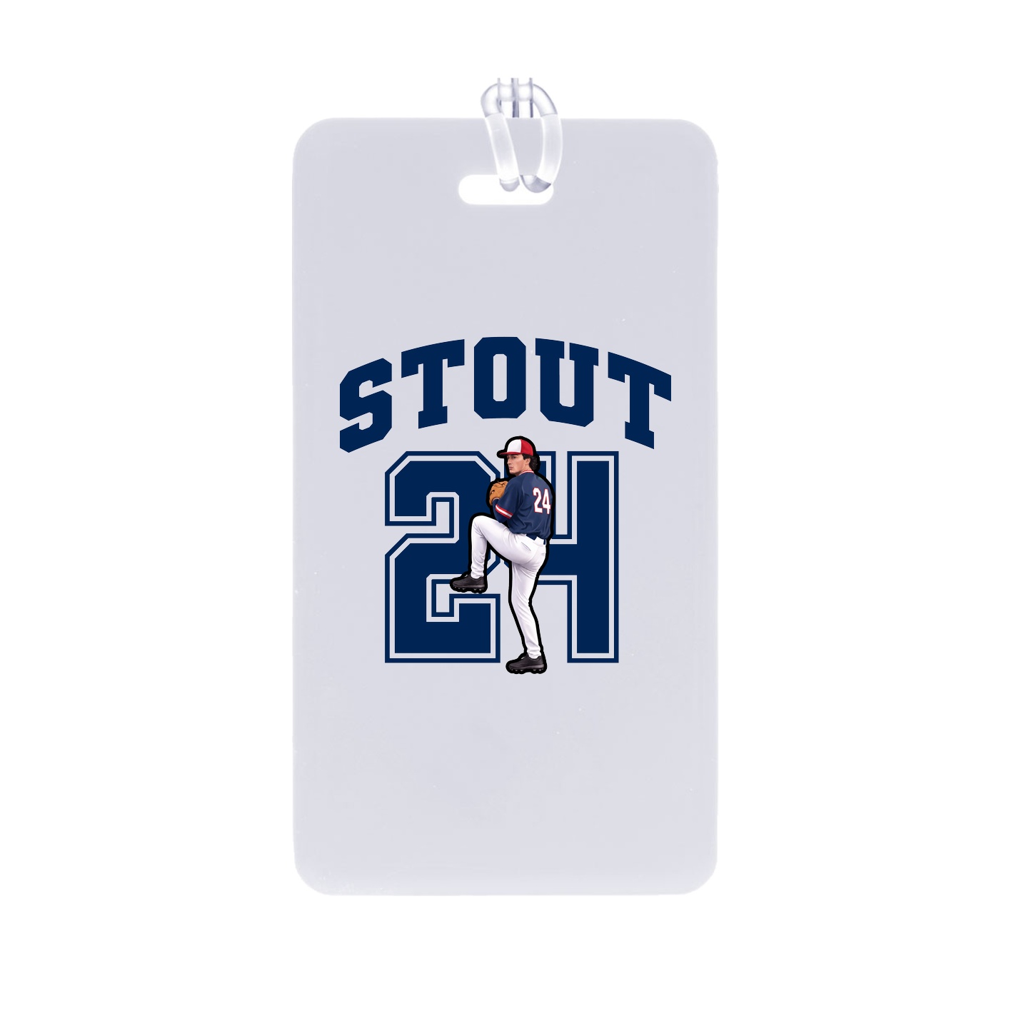 Bag Tag — Number in Classic