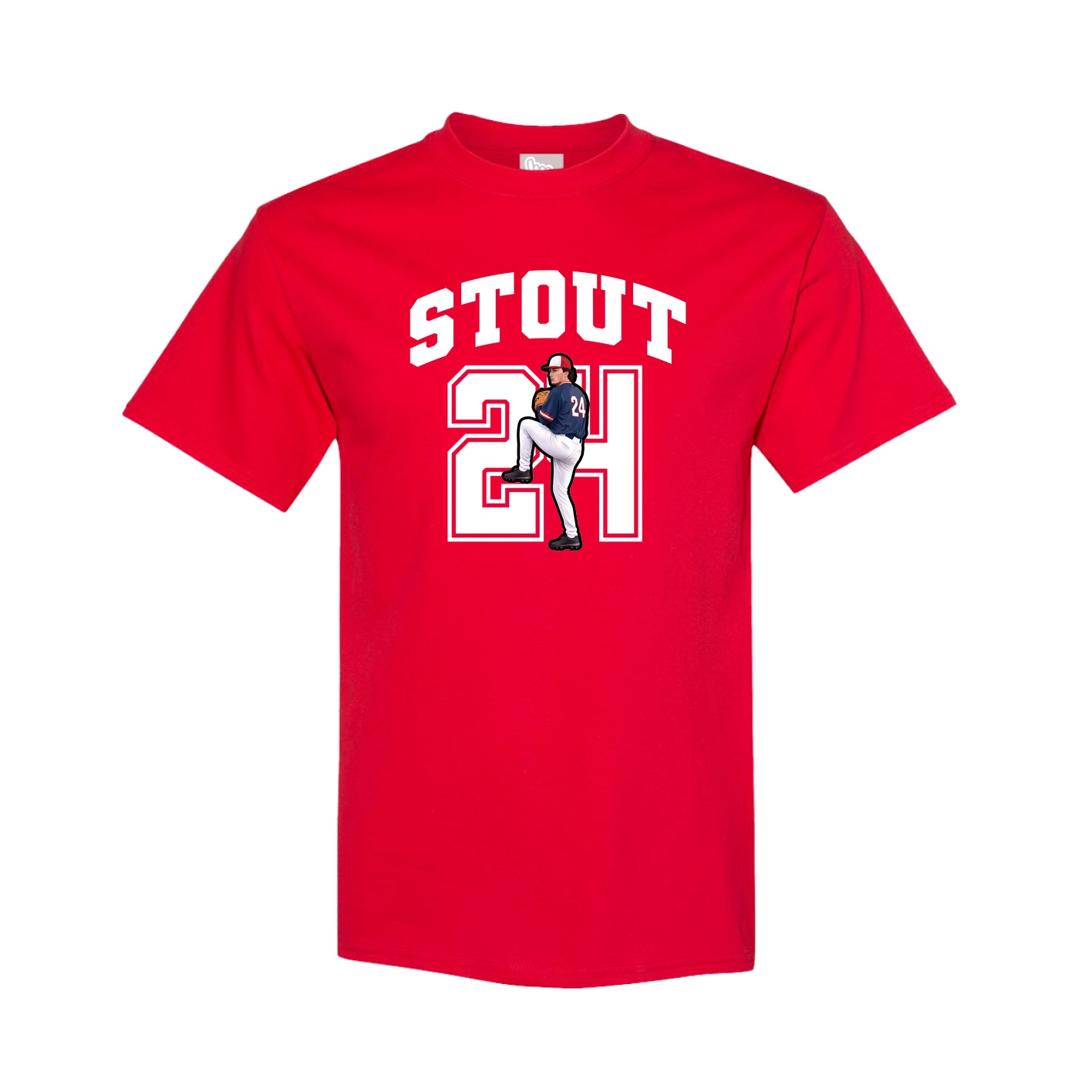 Tee — Number in Red