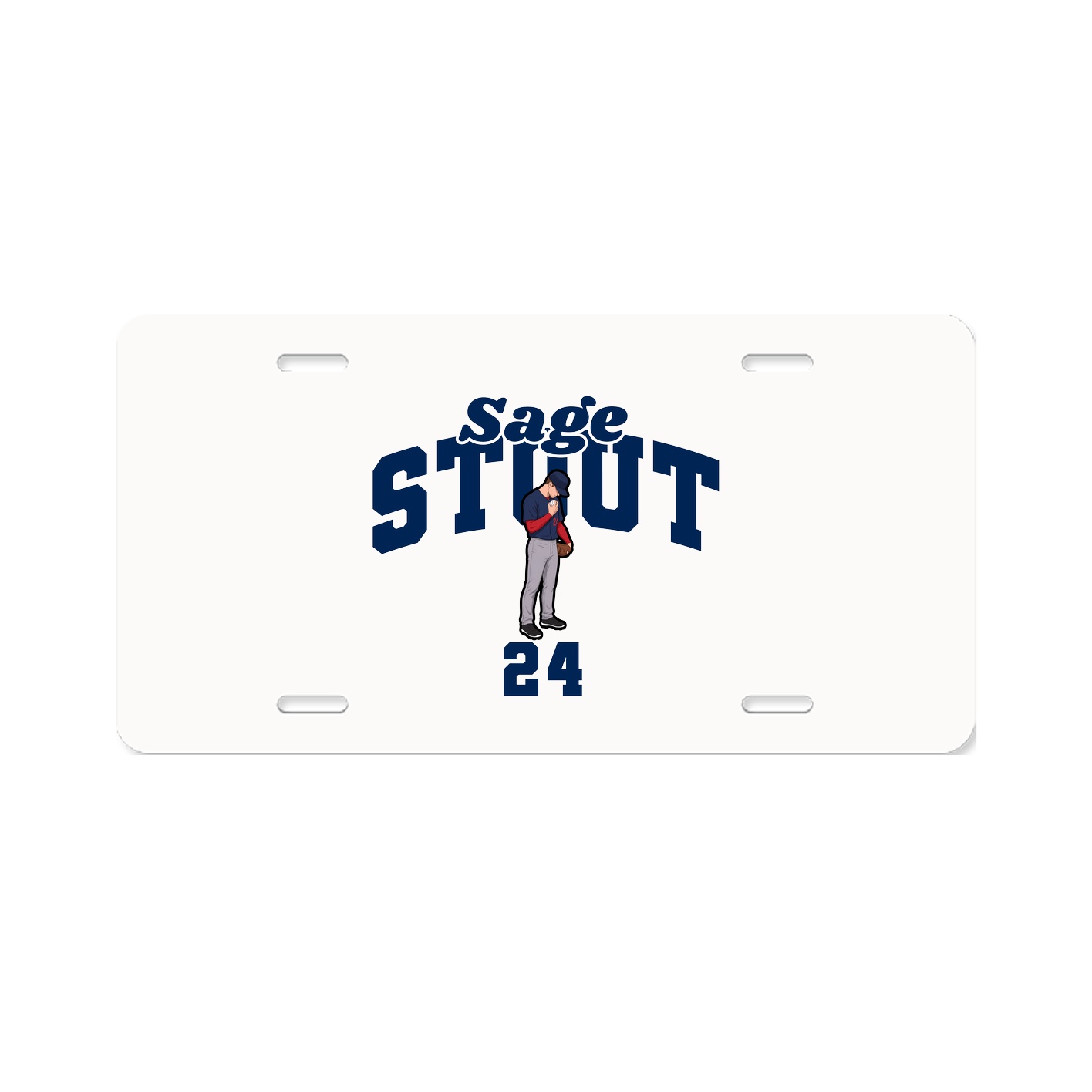License Plate — Signature Arch in Classic