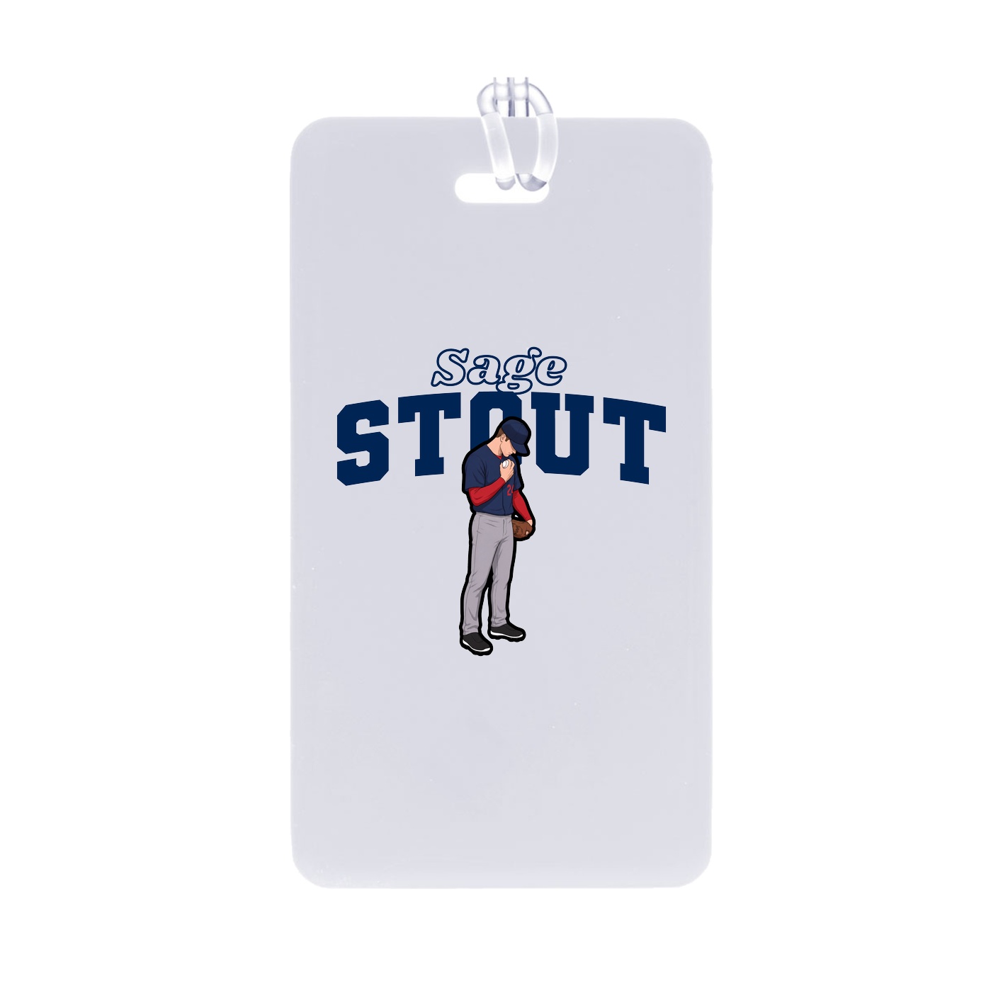 Bag Tag — Name Arch in Classic
