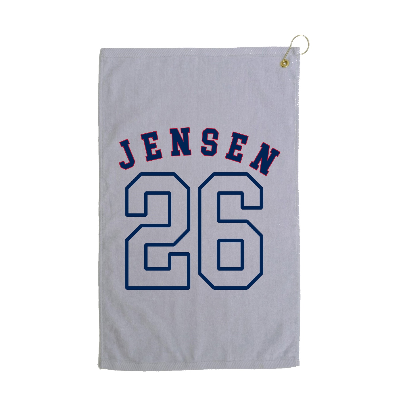 Golf Towel — Shirsey Arch in Grey