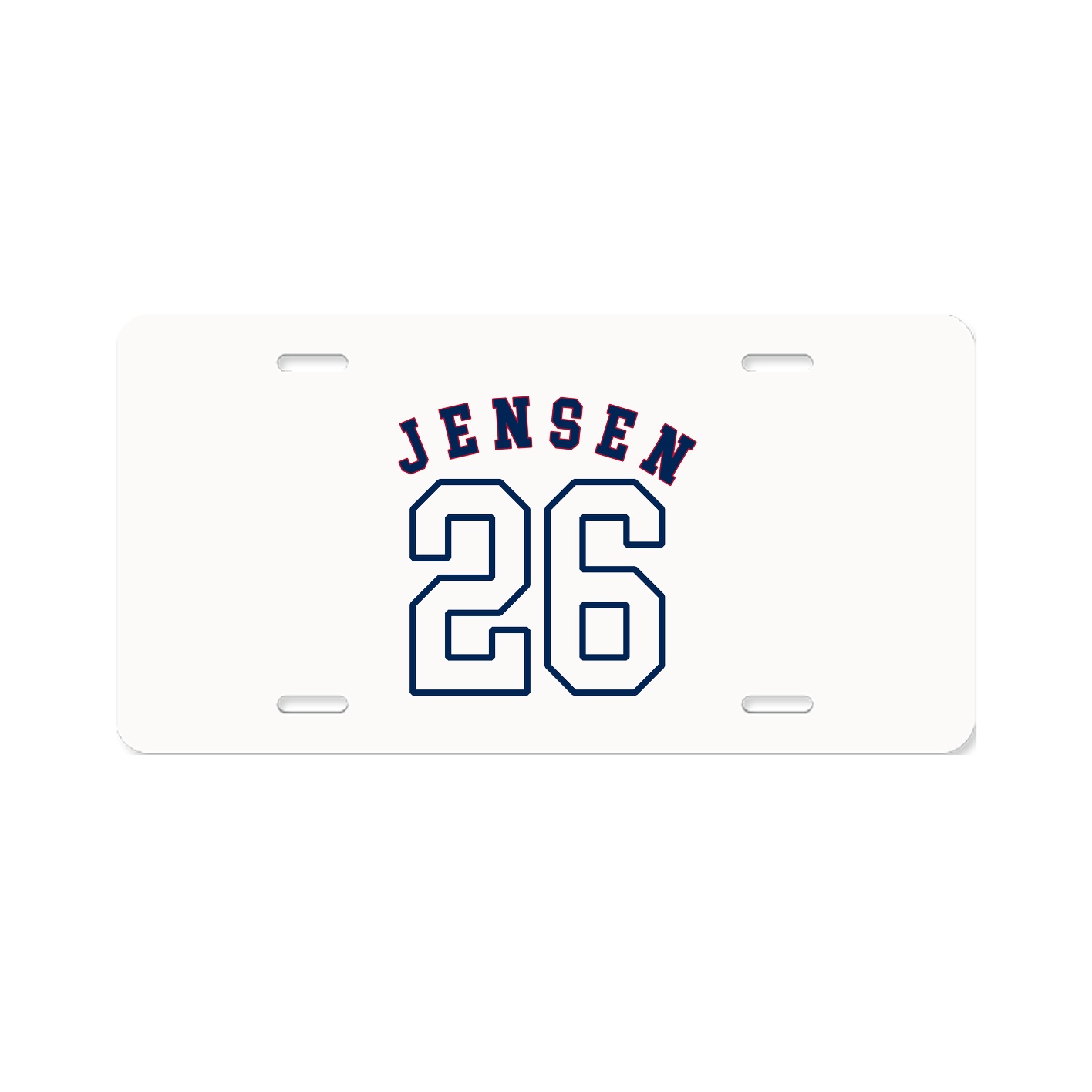 License Plate — Shirsey Arch in Classic