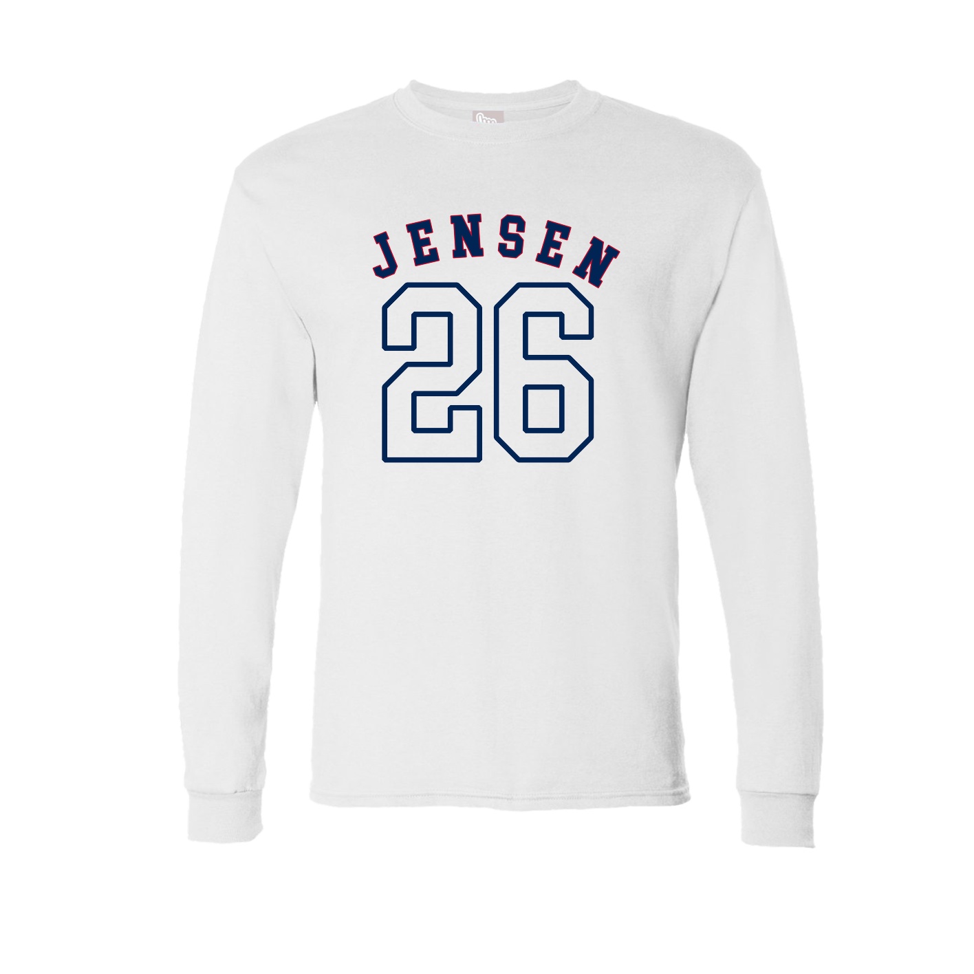 Long Sleeve Tee — Shirsey Arch in White