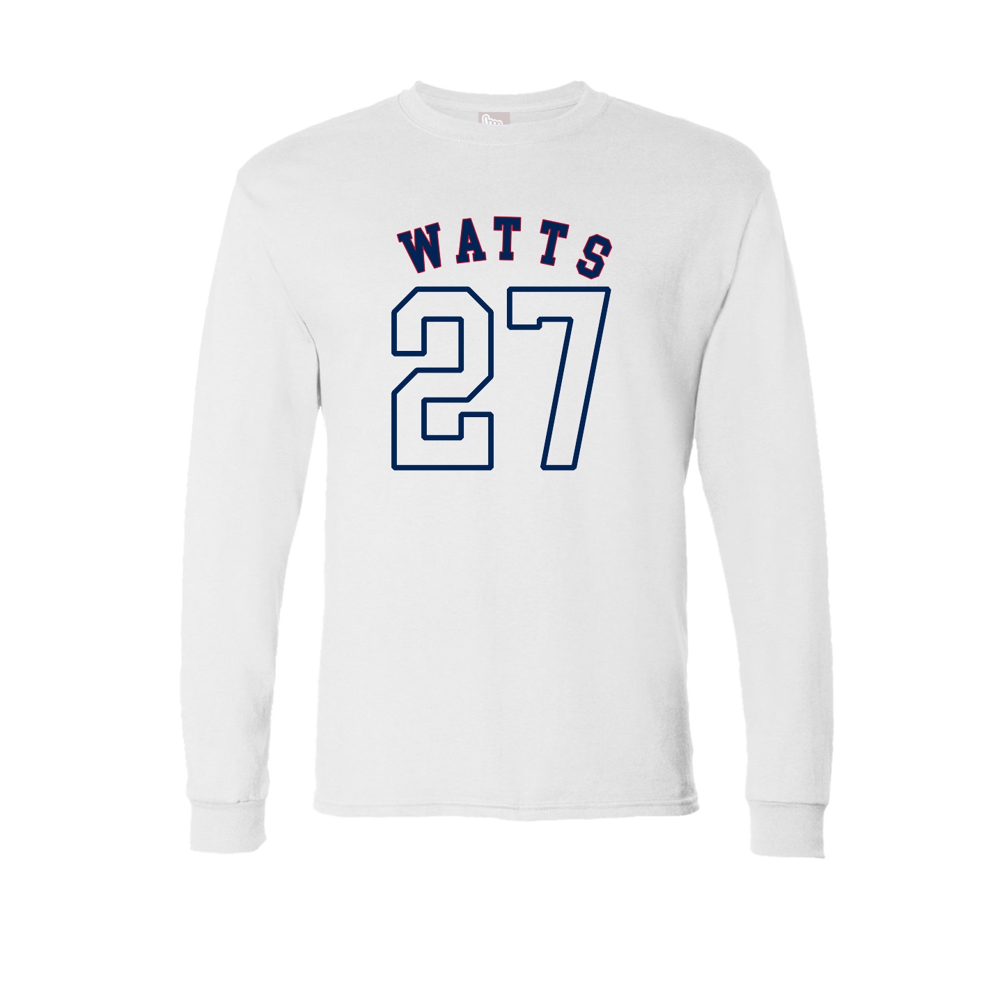 Long Sleeve Tee — Shirsey Arch in White