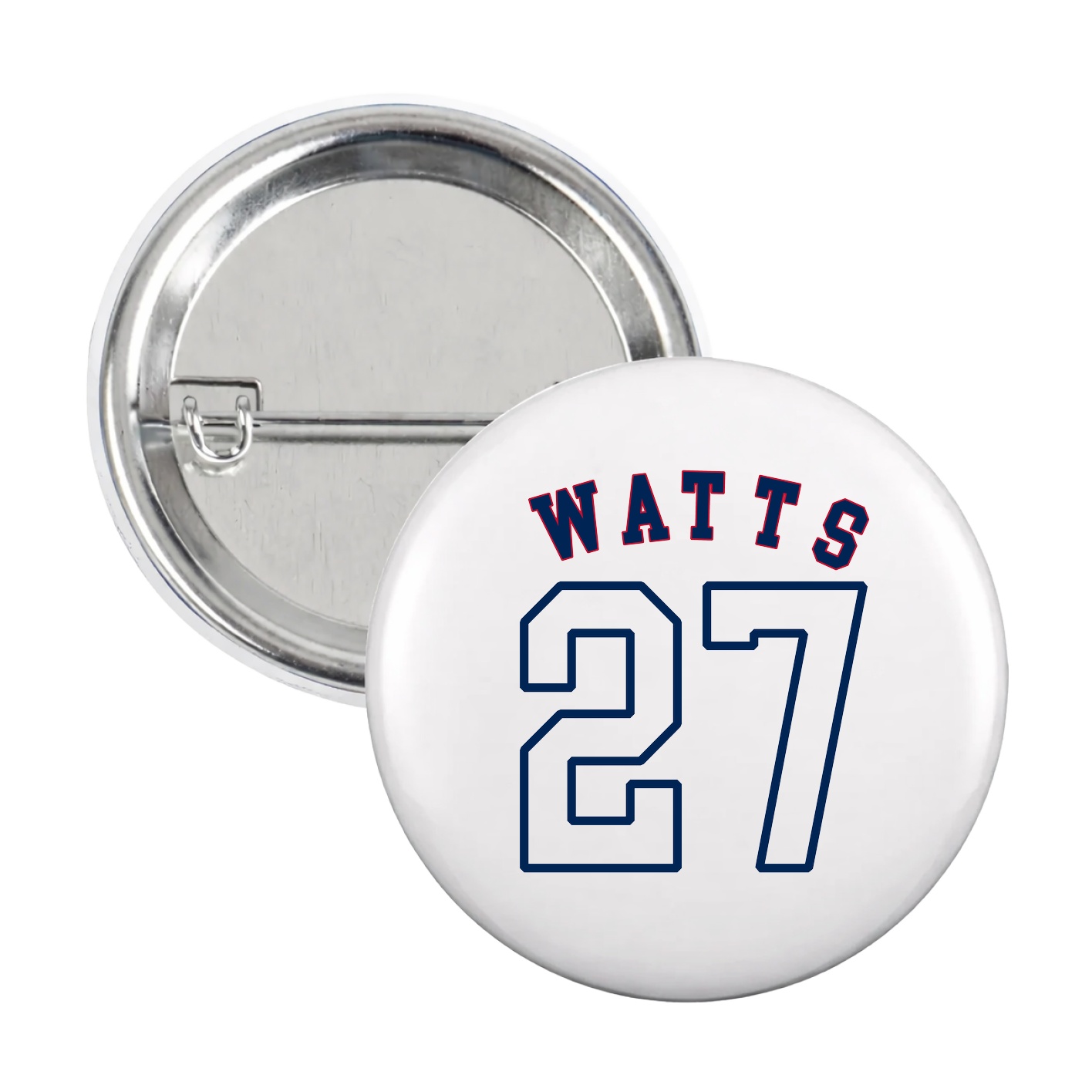 Game Day Button — Shirsey Arch in White
