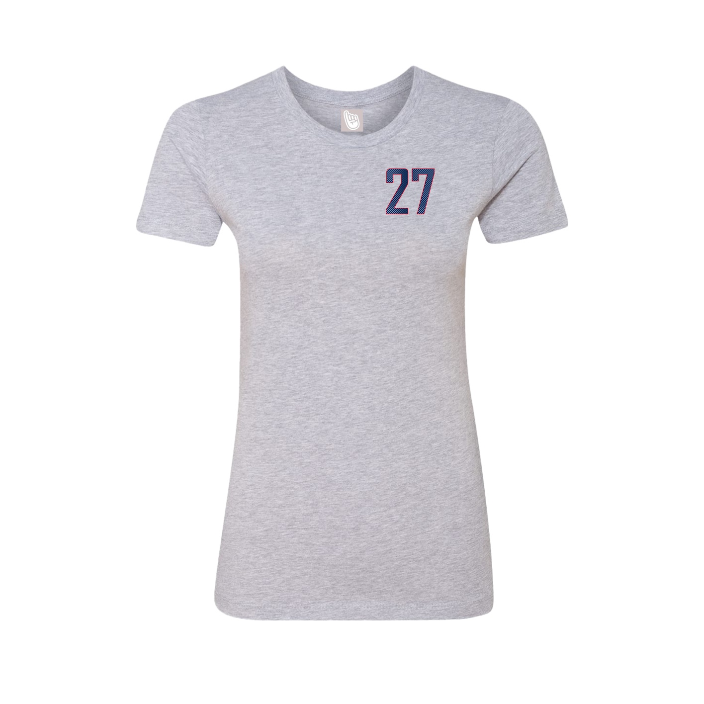 Womens Tee — Front Shirsy in Grey