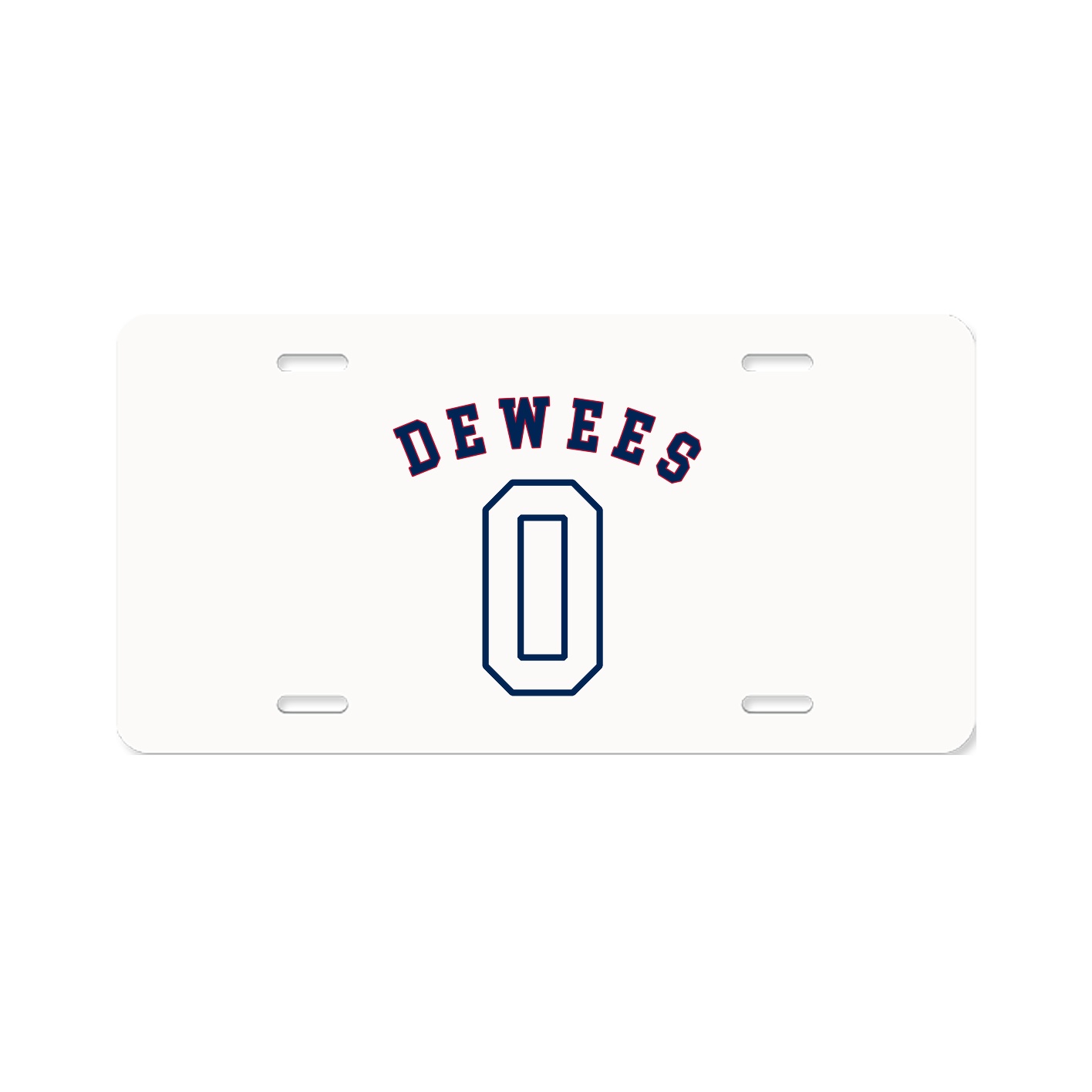 License Plate — Shirsey Arch in Classic