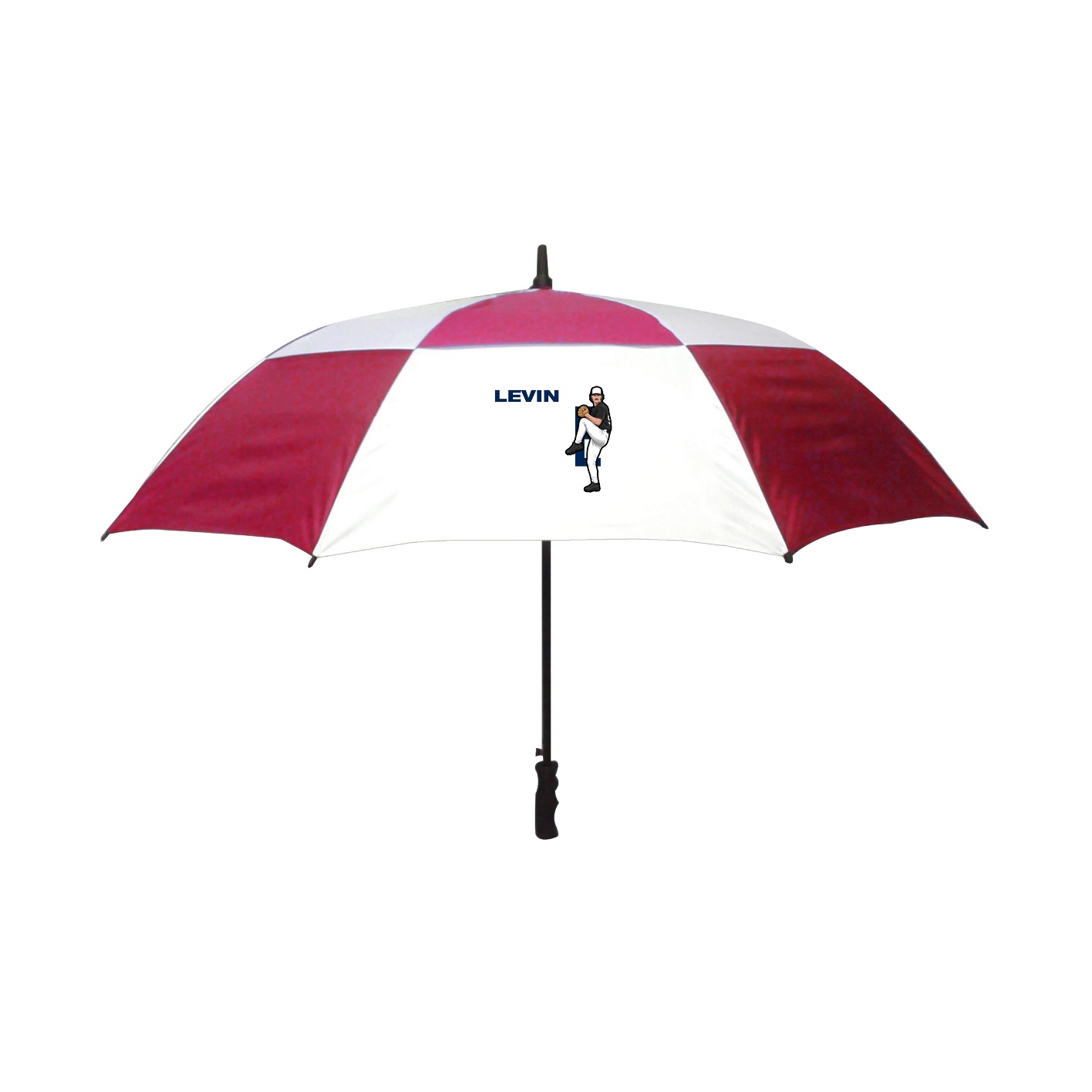 Golf Umbrella — Player Name in Red
