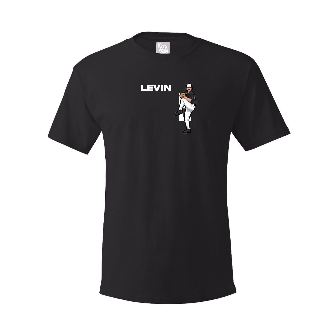 Youth Tee — Player Name in Black