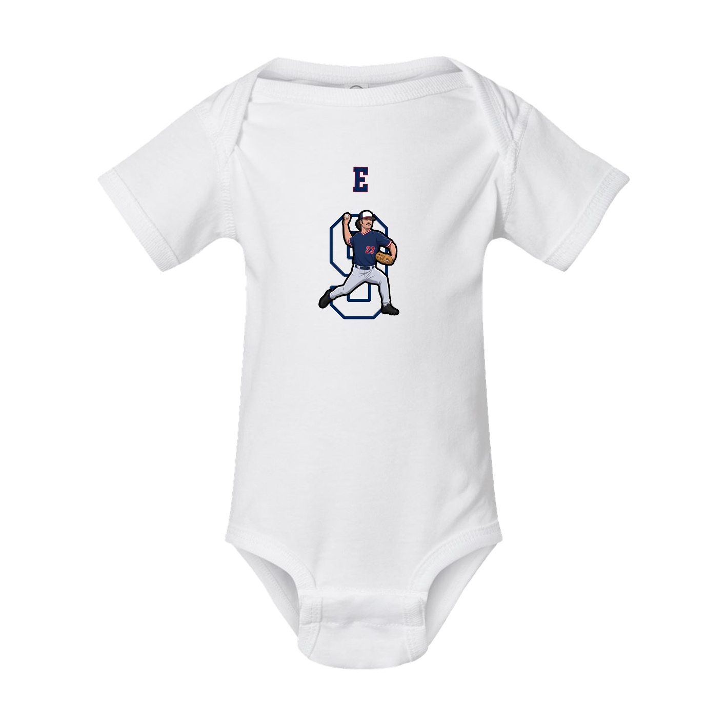 Baby Onesie — Shirsey Arch in White