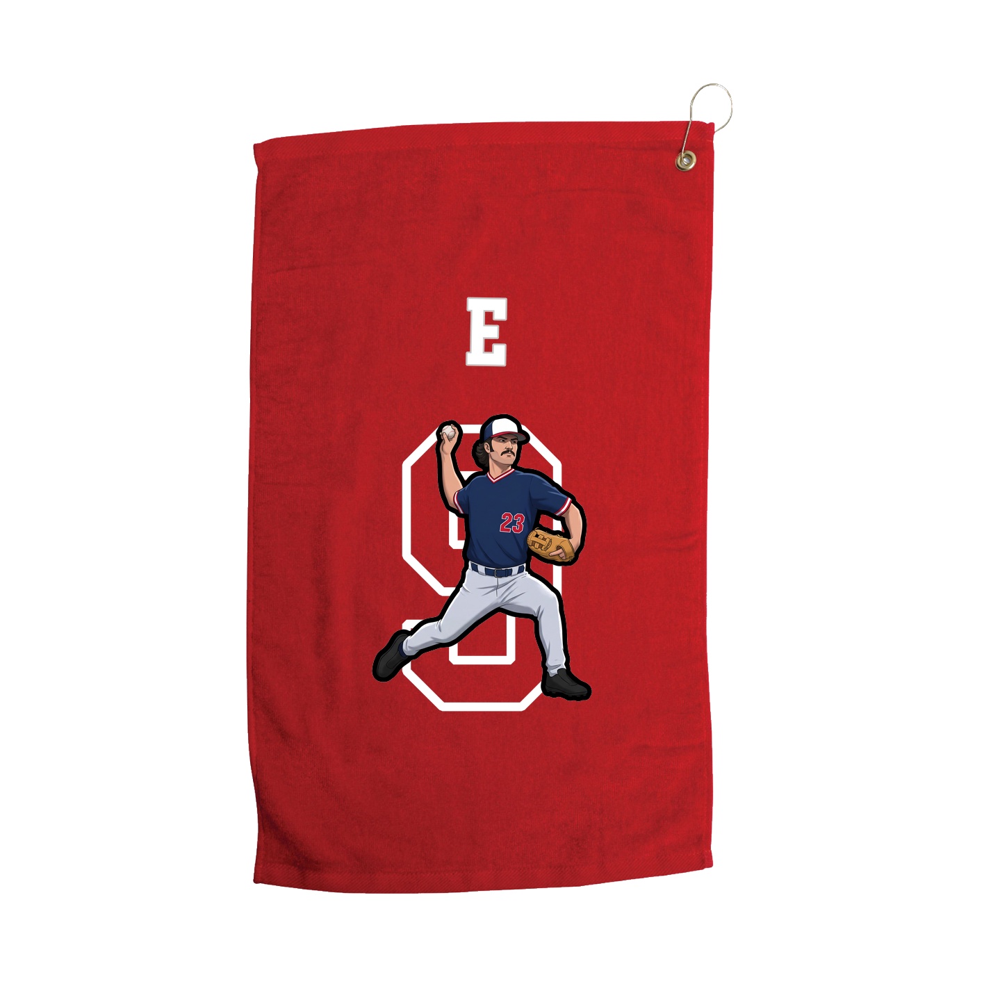 Golf Towel — Shirsey Arch in Red