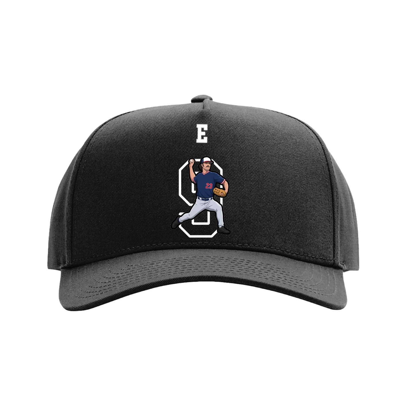 Full Fabric Five-Panel Champ Cap