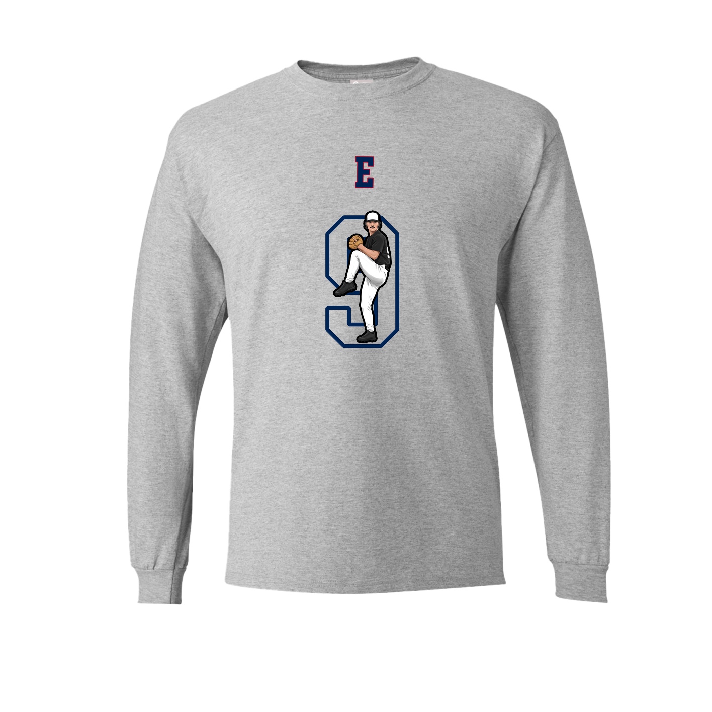 Long Sleeve Tee — Shirsey Arch in Grey